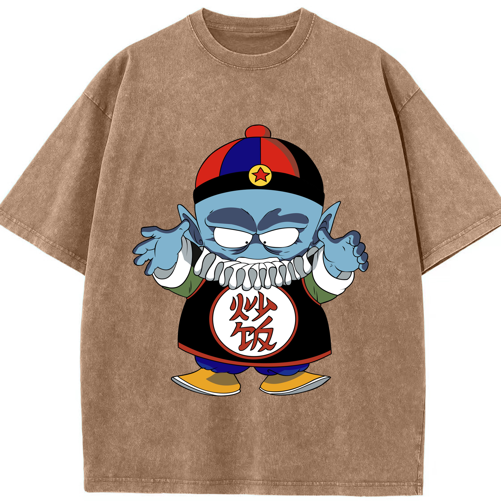 （画像用） ドラゴンボール DRAGON BALL 綿100% ヴィンテージ風 半袖Tシャツ（フロントプリント）