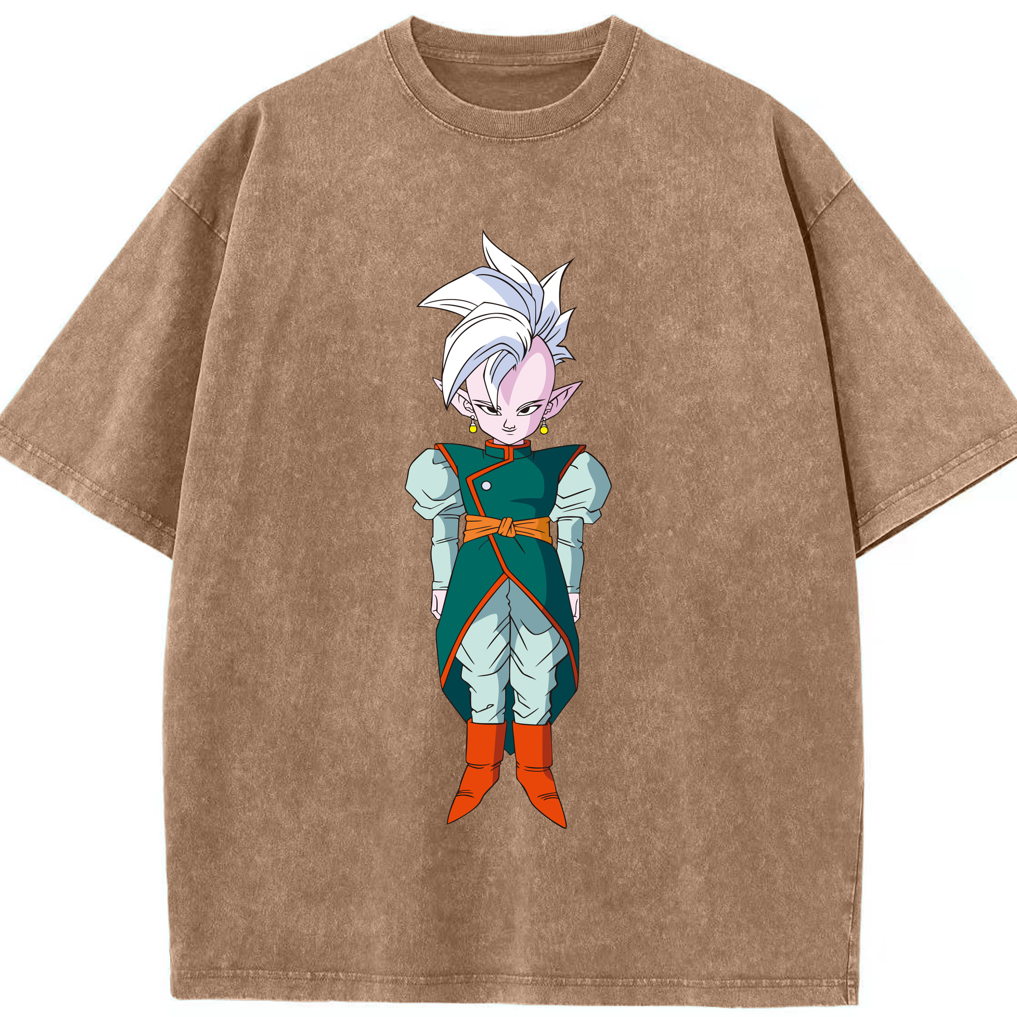 （画像用） ドラゴンボール DRAGON BALL 綿100% ヴィンテージ風 半袖Tシャツ（フロントプリント）