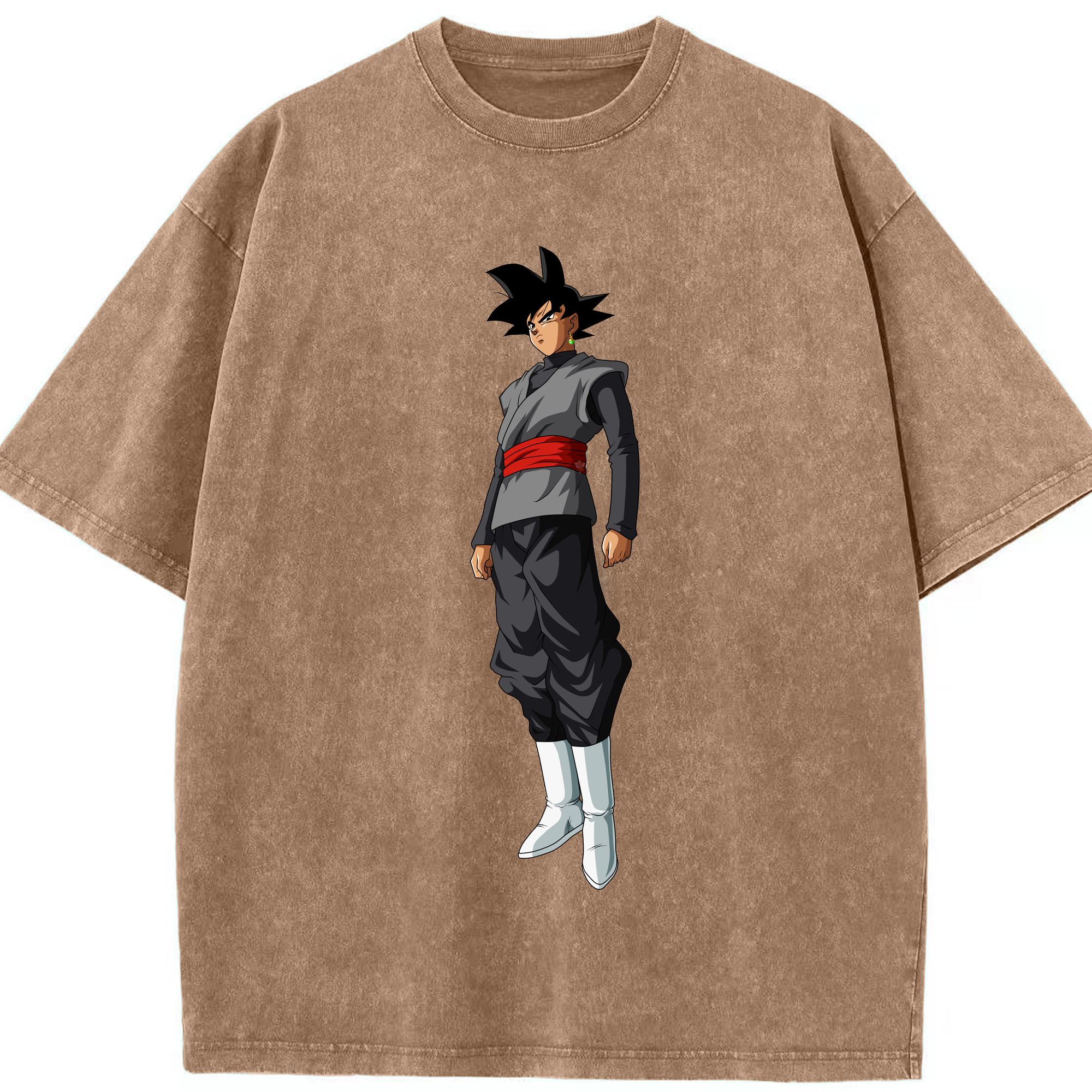 （画像用） ドラゴンボール ベジータ四世（Bejīta Yonsei）DRAGON BALL Vegeta IV 綿100% ヴィンテージ風 半袖Tシャツ（フロントプリント）