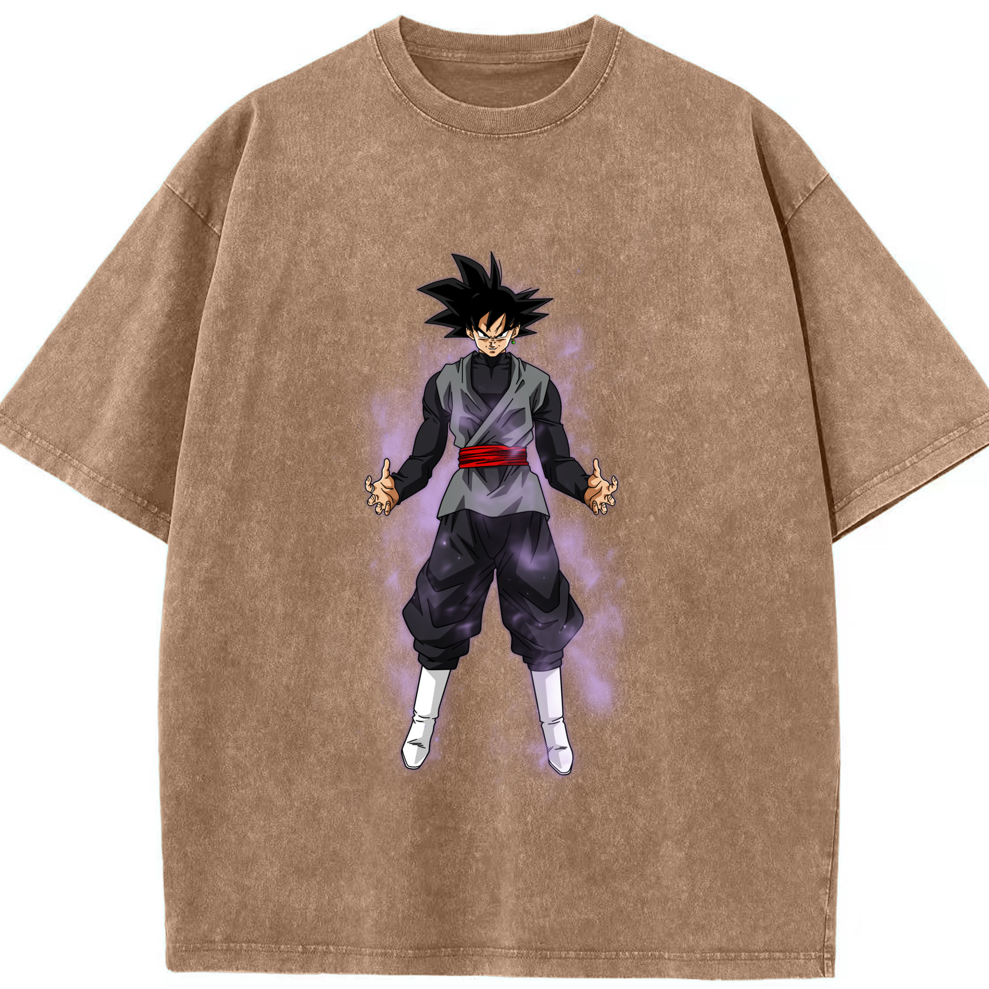 （画像用） ドラゴンボール ベジータ四世（Bejīta Yonsei）DRAGON BALL Vegeta IV 綿100% ヴィンテージ風 半袖Tシャツ（フロントプリント）