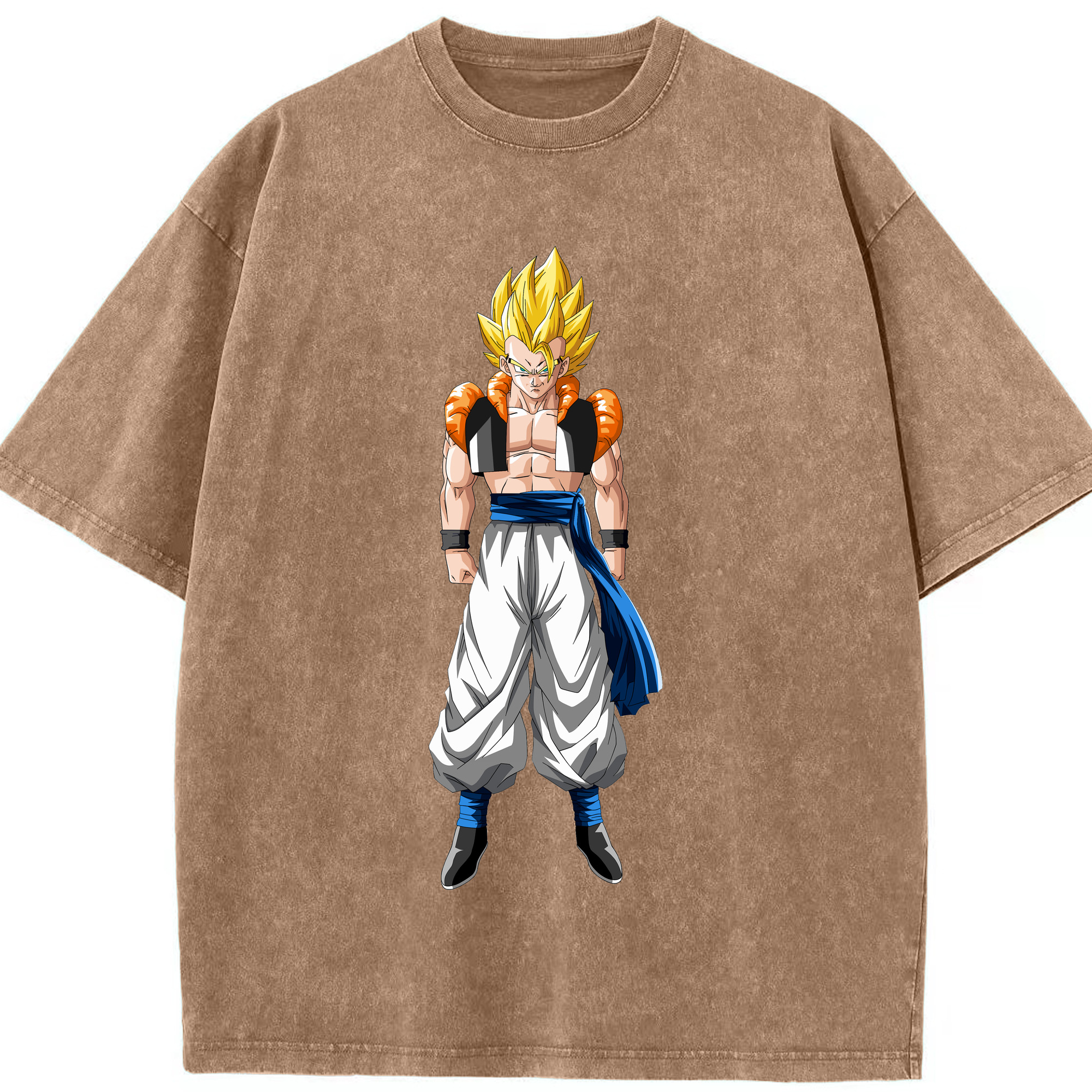 （画像用） ドラゴンボール ベジータ四世（Bejīta Yonsei）DRAGON BALL Vegeta IV 綿100% ヴィンテージ風 半袖Tシャツ（フロントプリント）