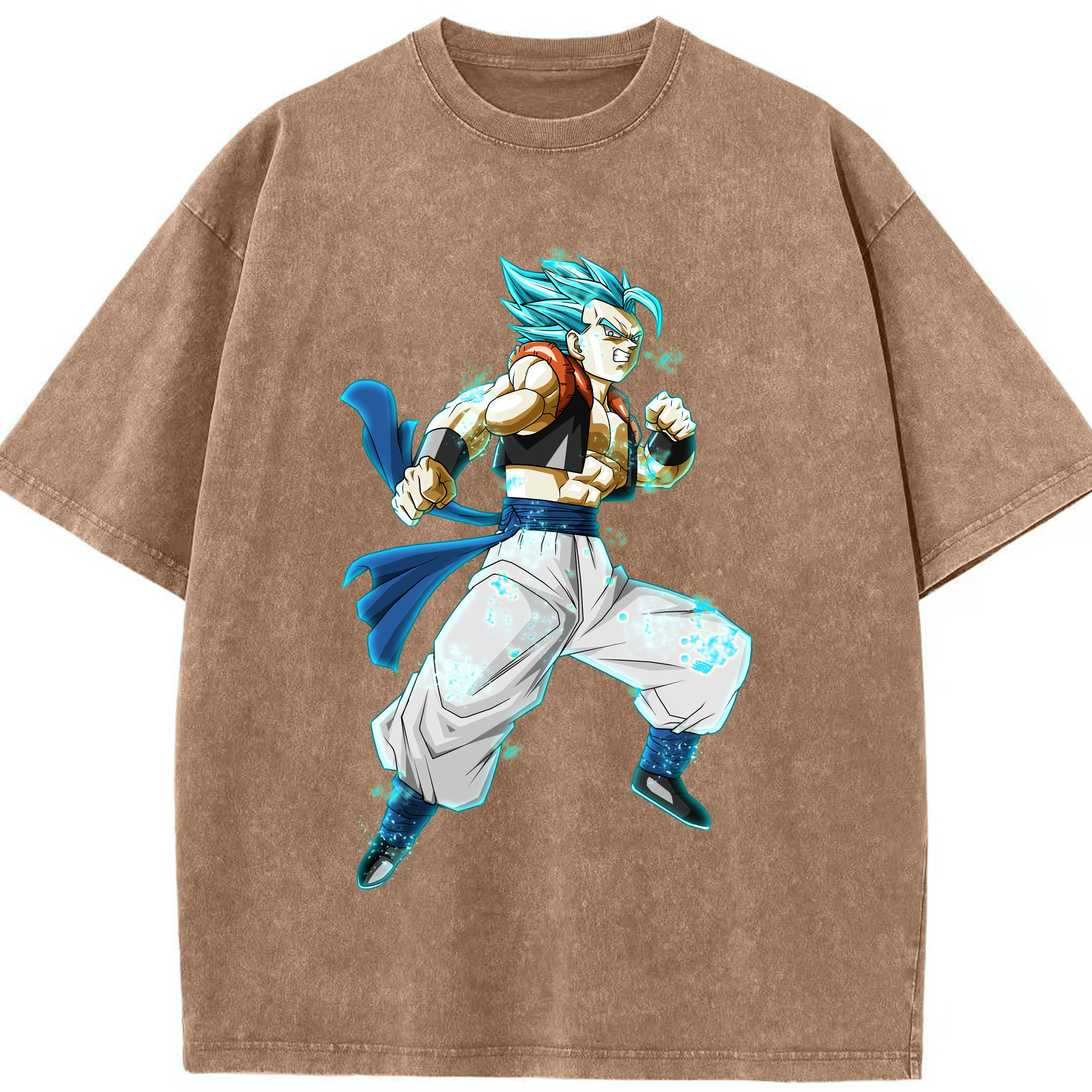 （画像用） ドラゴンボール ベジータ四世（Bejīta Yonsei）DRAGON BALL Vegeta IV 綿100% ヴィンテージ風 半袖Tシャツ（フロントプリント）