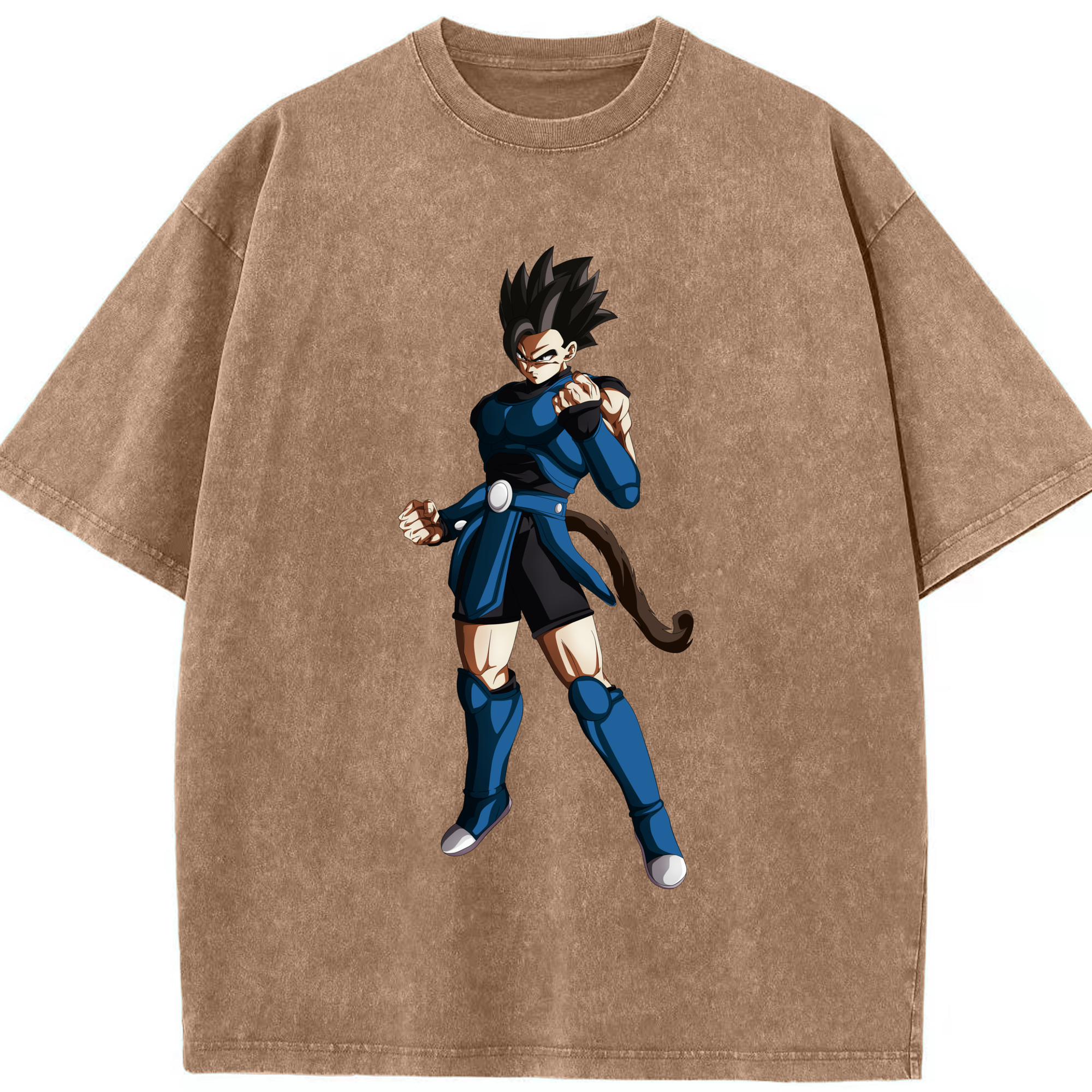 （画像用） ドラゴンボール 孫 悟飯（そんごはん）DRAGON BALL Son Gohan 綿100% ヴィンテージ風 半袖Tシャツ（フロントプリント）