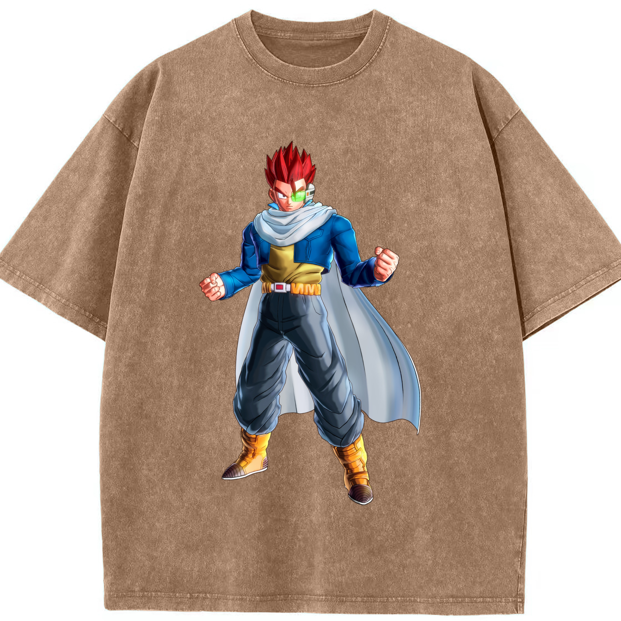 （画像用） ドラゴンボール 孫 悟飯（そんごはん）DRAGON BALL Son Gohan 綿100% ヴィンテージ風 半袖Tシャツ（フロントプリント）