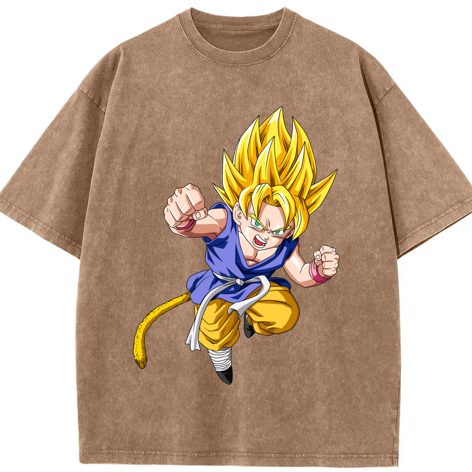 （画像用） ドラゴンボール ベジット DRAGON BALL Vegetto 綿100% ヴィンテージ風 半袖Tシャツ（フロントプリント）