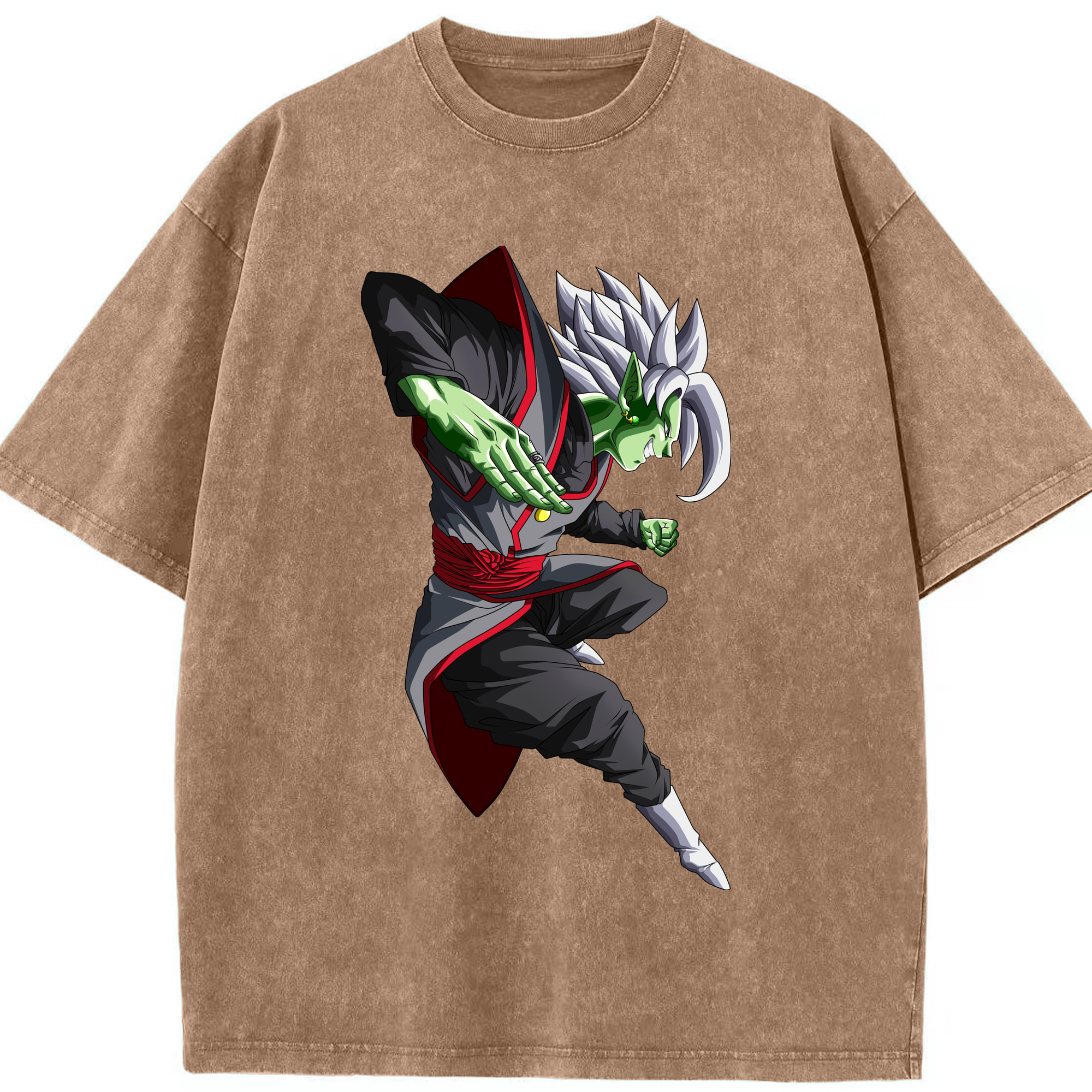 （画像用） ドラゴンボール ベジット DRAGON BALL Vegetto 綿100% ヴィンテージ風 半袖Tシャツ（フロントプリント）