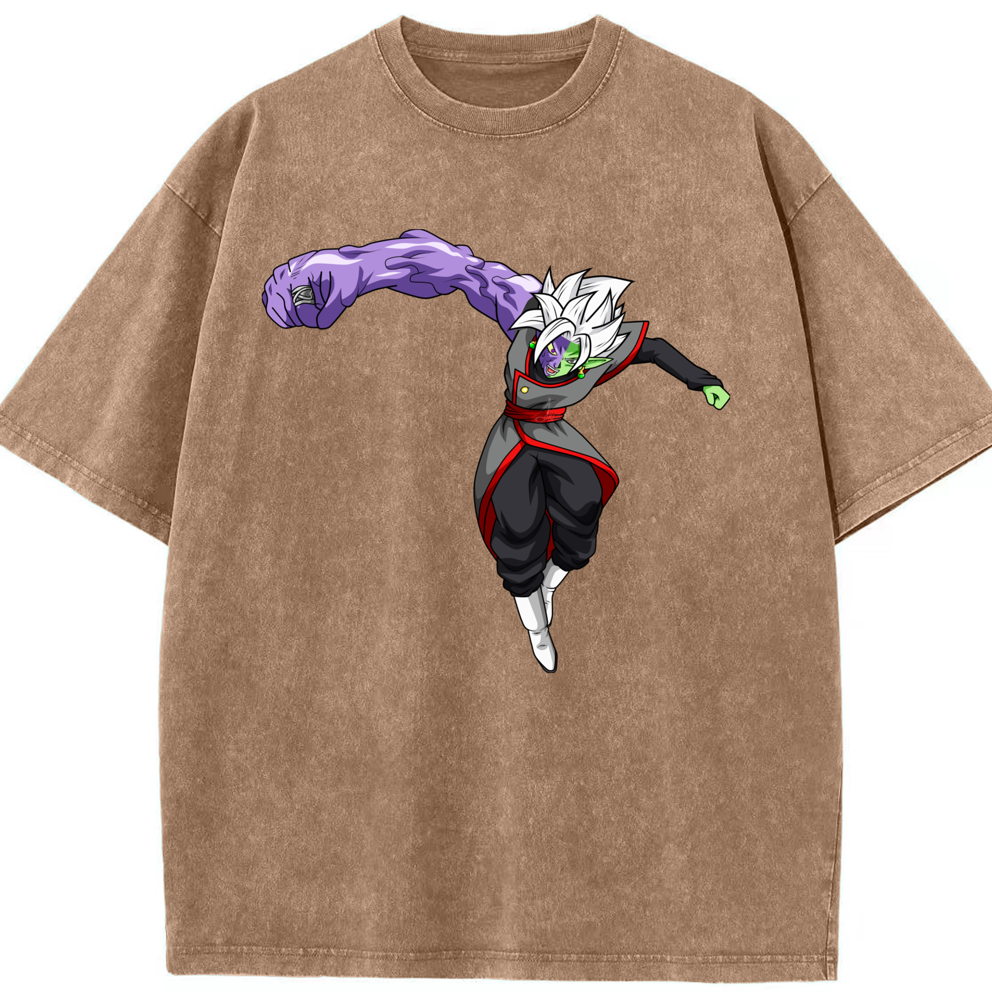 （画像用） ドラゴンボール ベジット DRAGON BALL Vegetto 綿100% ヴィンテージ風 半袖Tシャツ（フロントプリント）