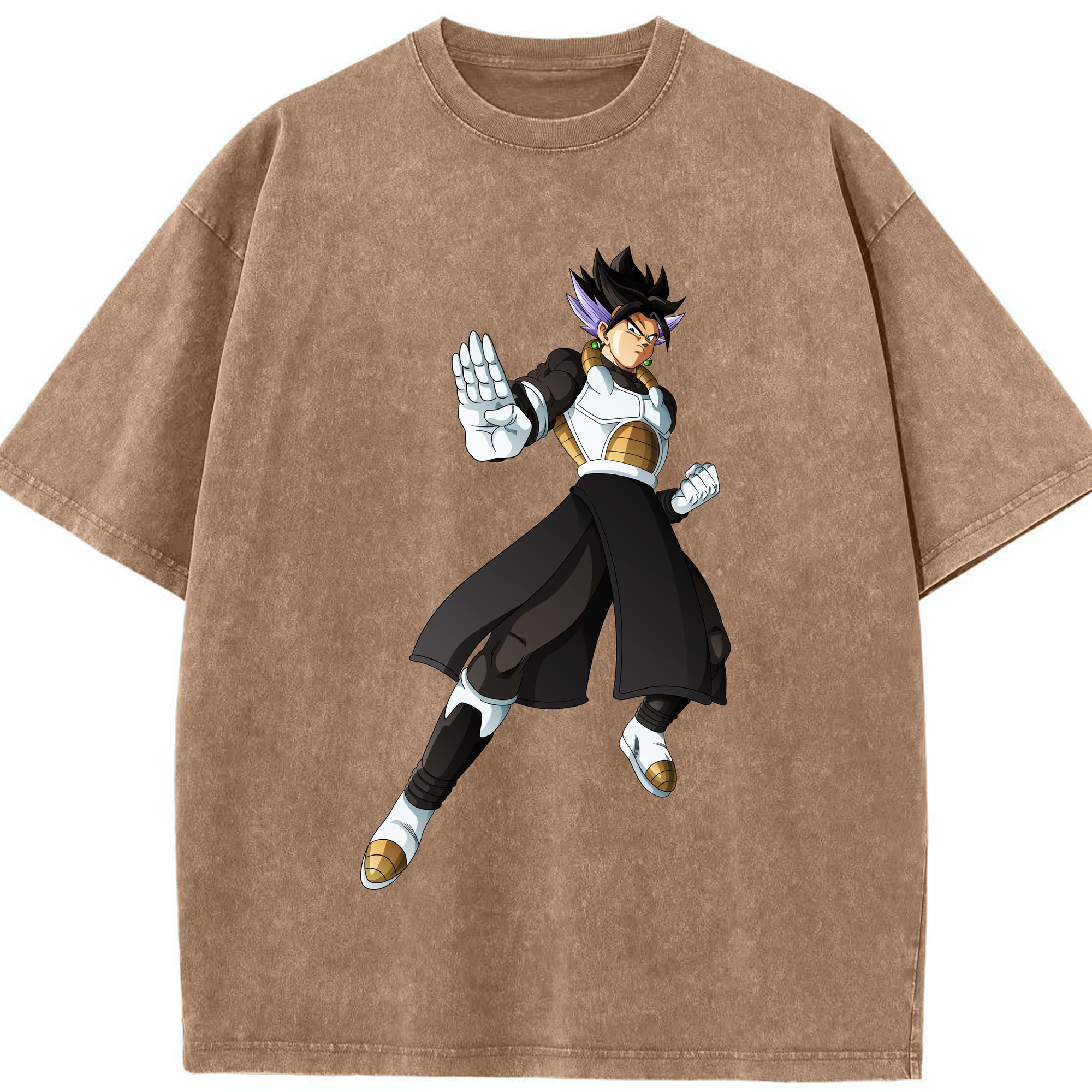 （画像用） ドラゴンボール ベジット DRAGON BALL Vegetto 綿100% ヴィンテージ風 半袖Tシャツ（フロントプリント）