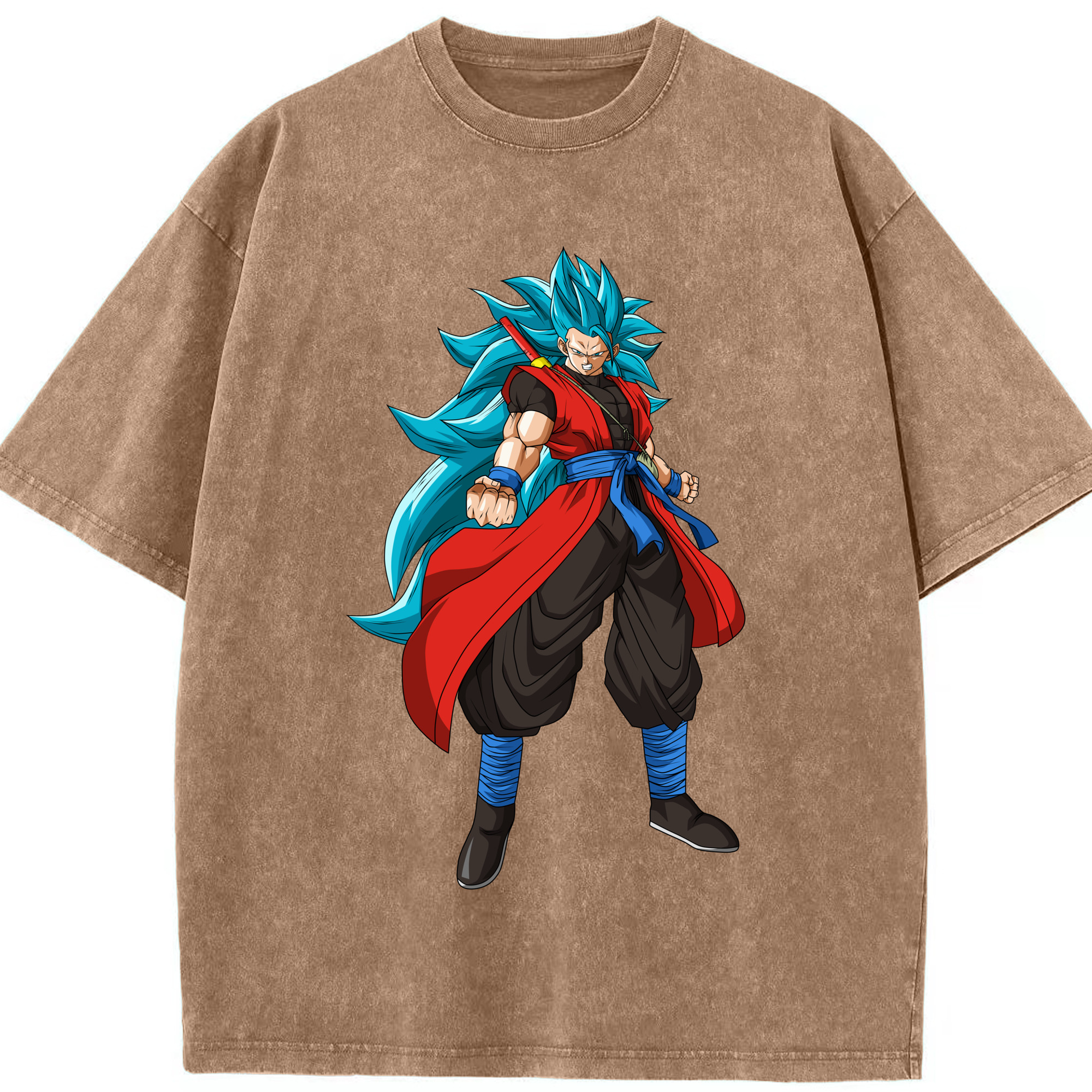 （画像用） ドラゴンボール ベジット DRAGON BALL Vegetto 綿100% ヴィンテージ風 半袖Tシャツ（フロントプリント）