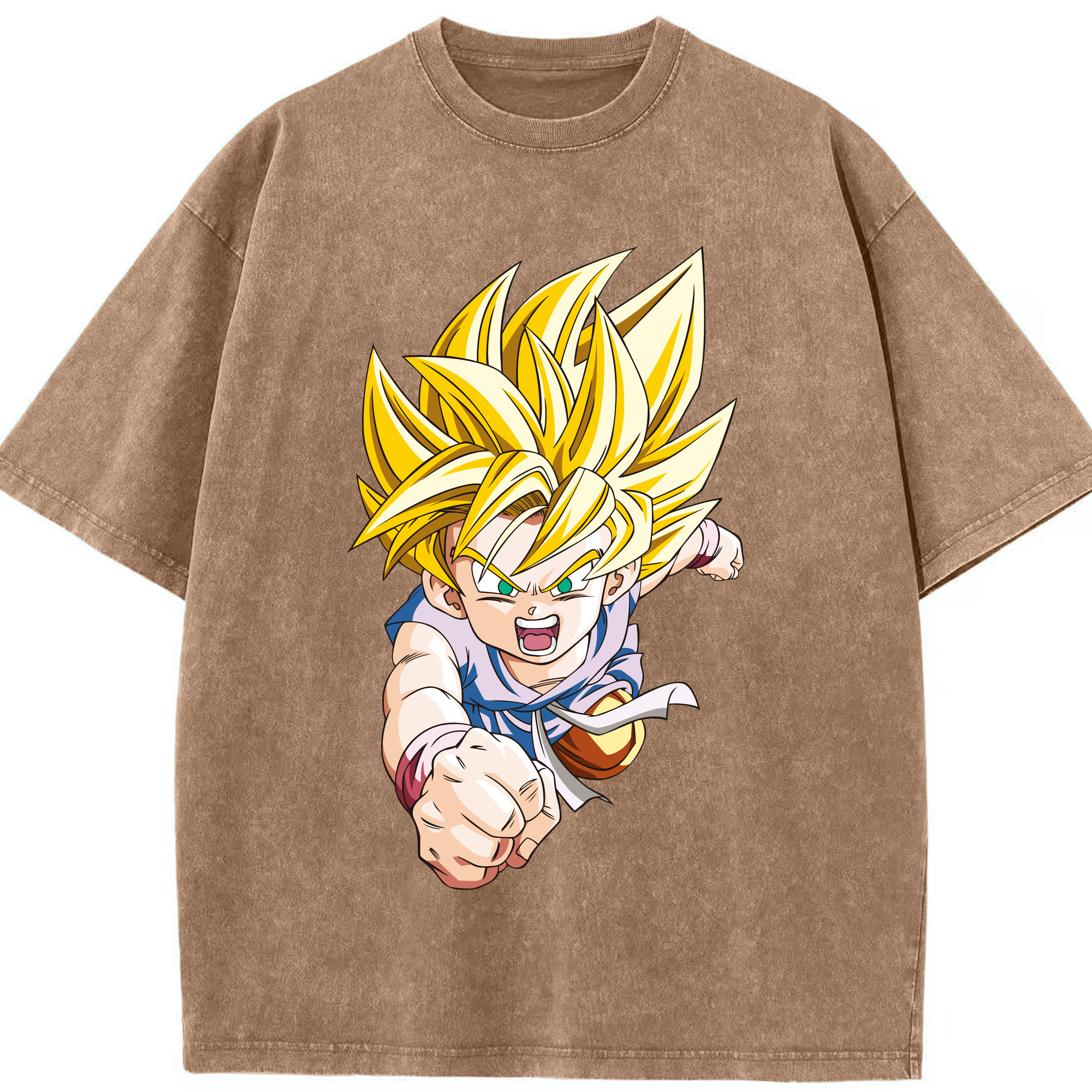（画像用） ドラゴンボール ベジット DRAGON BALL Vegetto 綿100% ヴィンテージ風 半袖Tシャツ（フロントプリント）