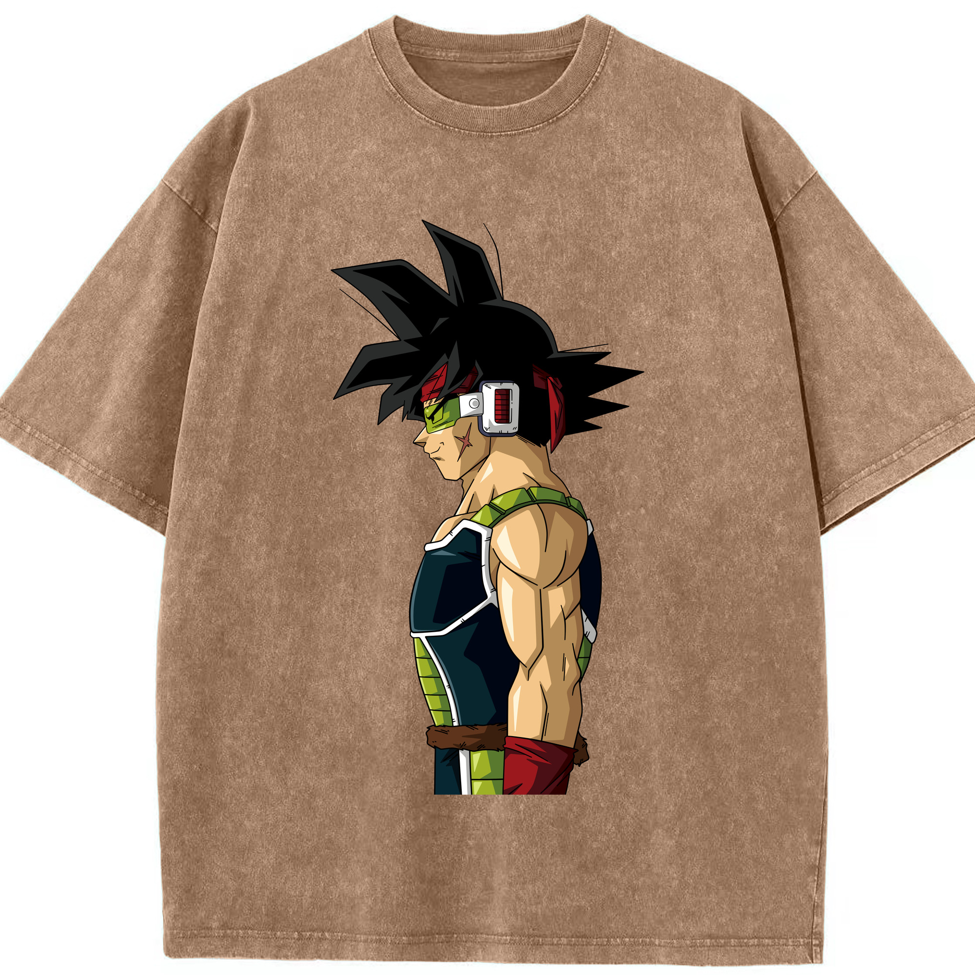 （画像用） ドラゴンボール バーダック DRAGON BALL Burdock 綿100% ヴィンテージ風 半袖Tシャツ（フロントプリント）