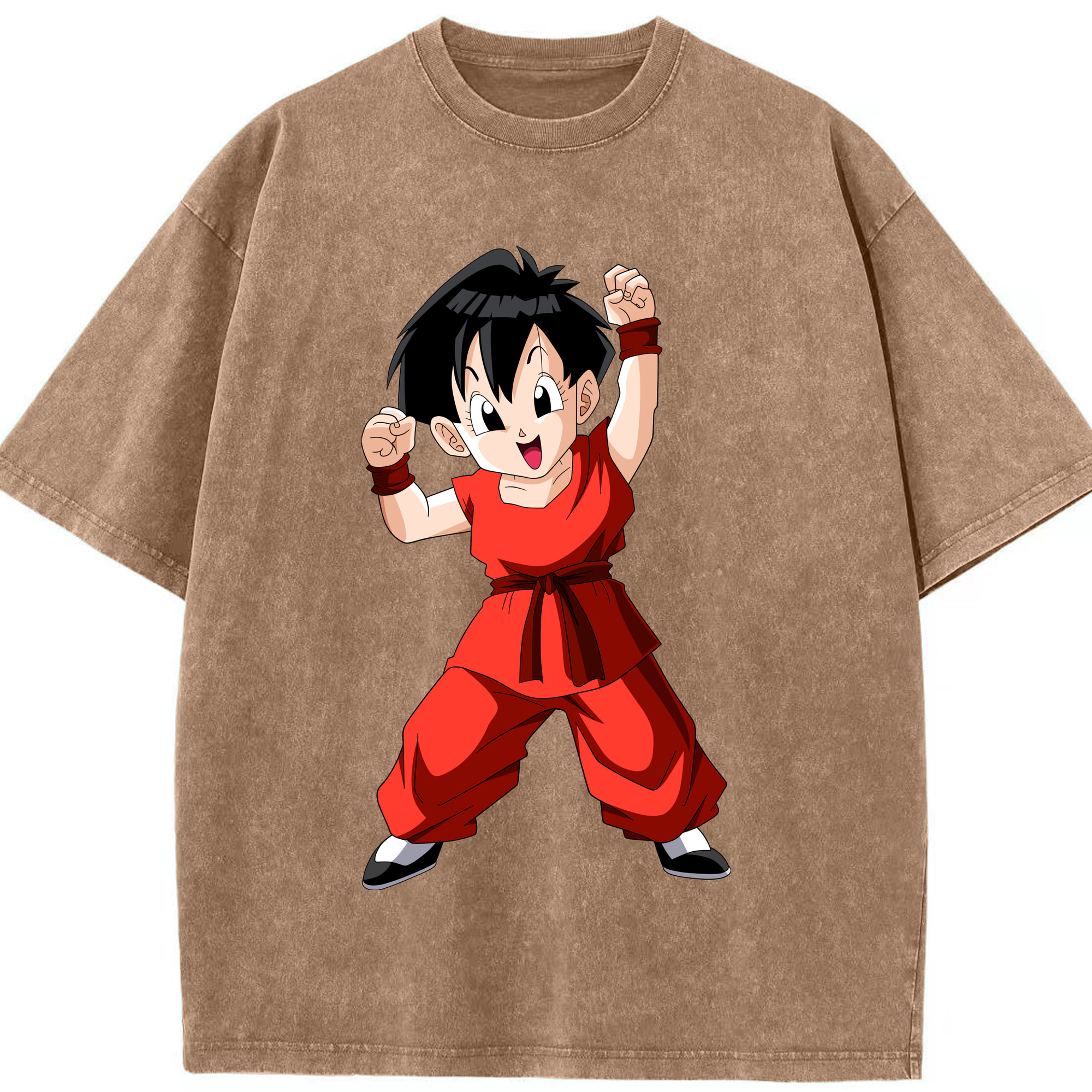 （画像用） ドラゴンボール パン DRAGON BALL Pan 綿100% ヴィンテージ風 半袖Tシャツ（フロントプリント）