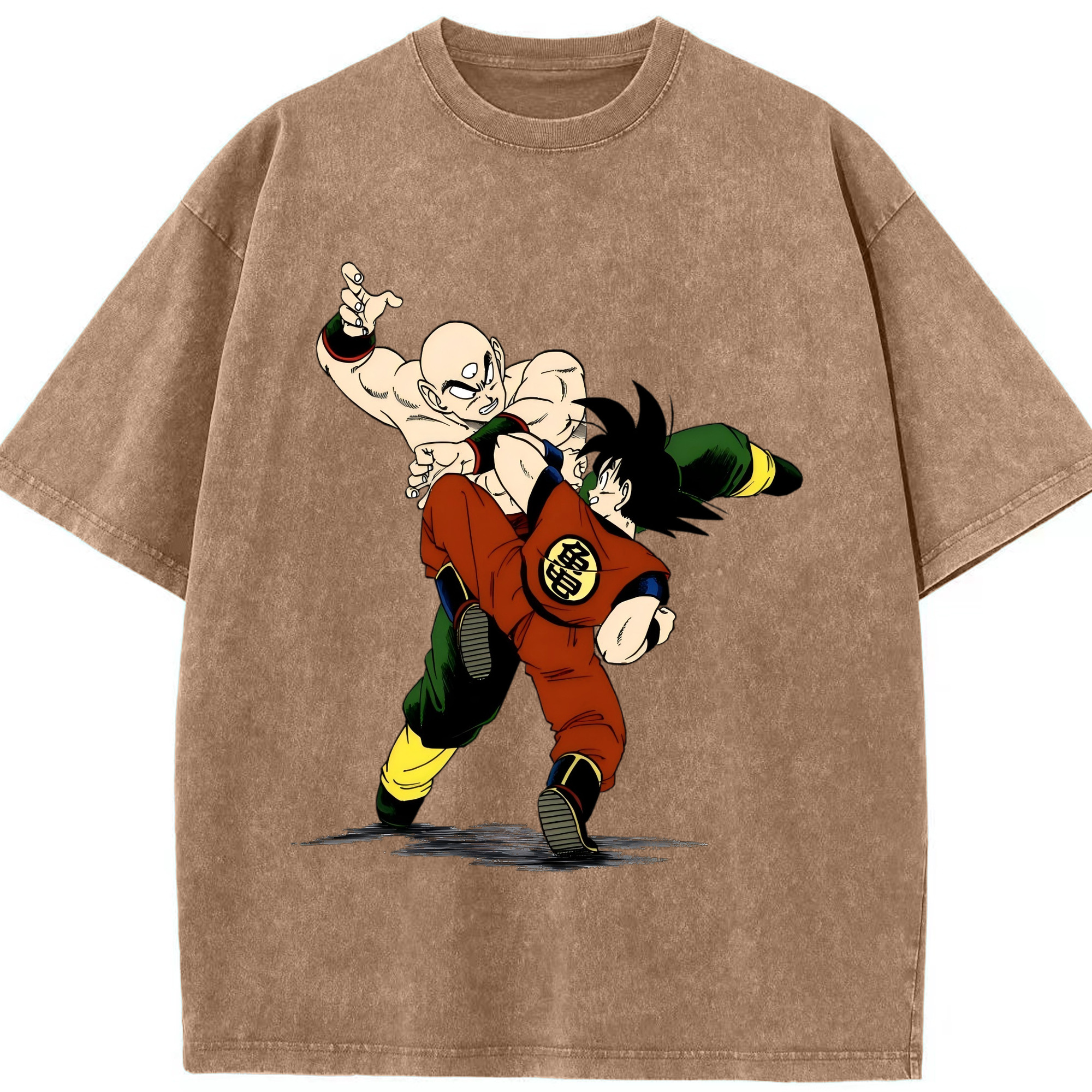 （画像用） ドラゴンボール DRAGON BALL 綿100% ヴィンテージ風 半袖Tシャツ（フロントプリント）