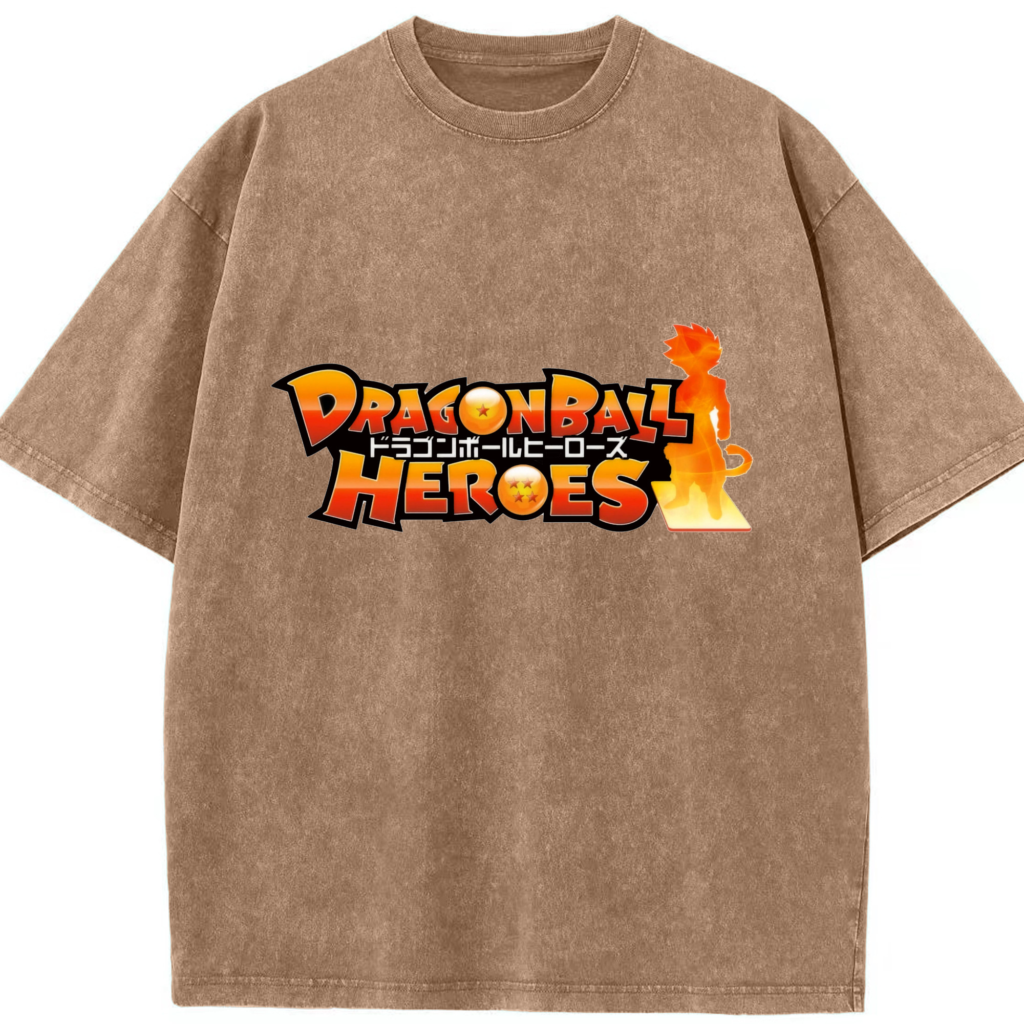 （画像用） ドラゴンボール DRAGON BALL 綿100% ヴィンテージ風 半袖Tシャツ（フロントプリント）