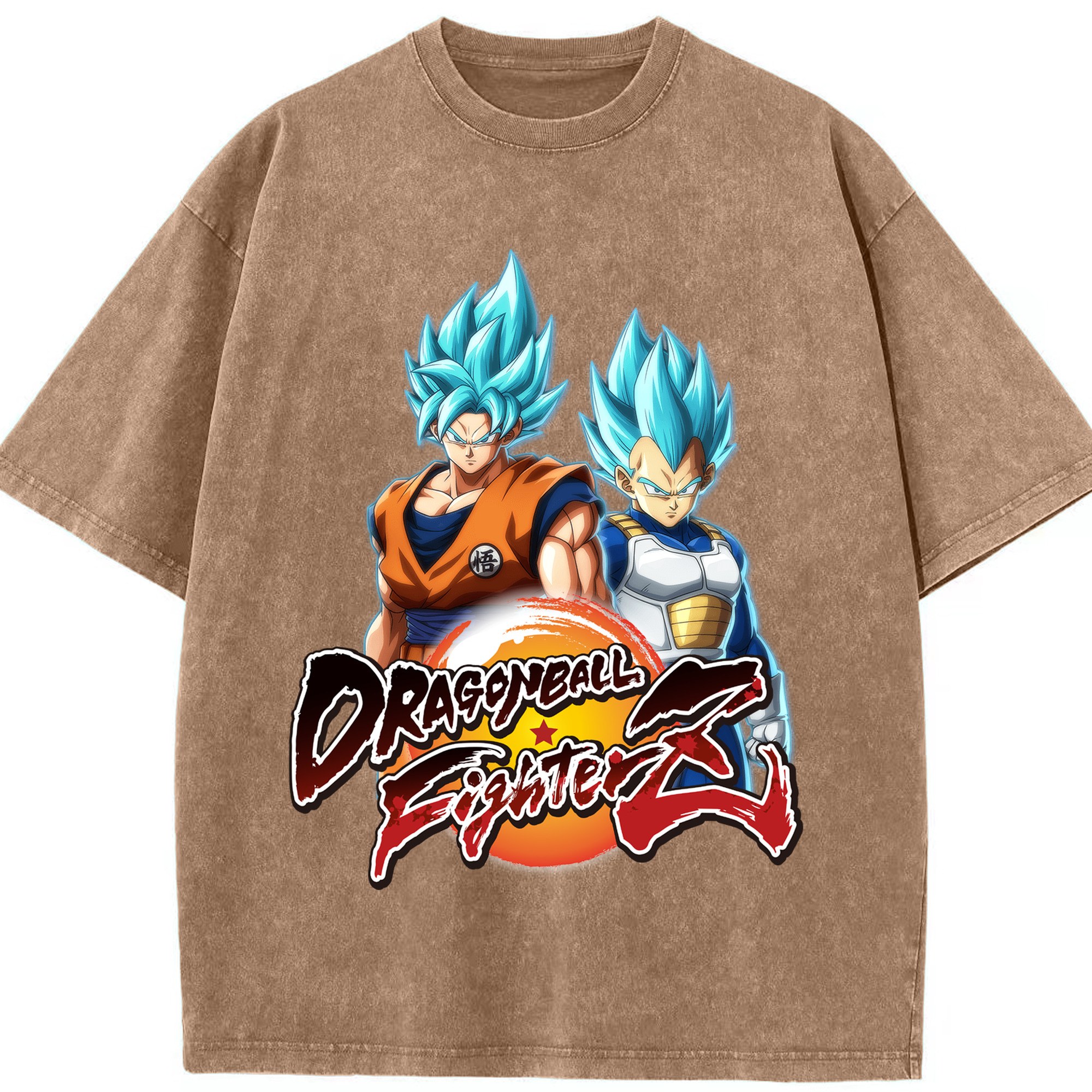 （画像用） ドラゴンボール DRAGON BALL 綿100% ヴィンテージ風 半袖Tシャツ（フロントプリント）