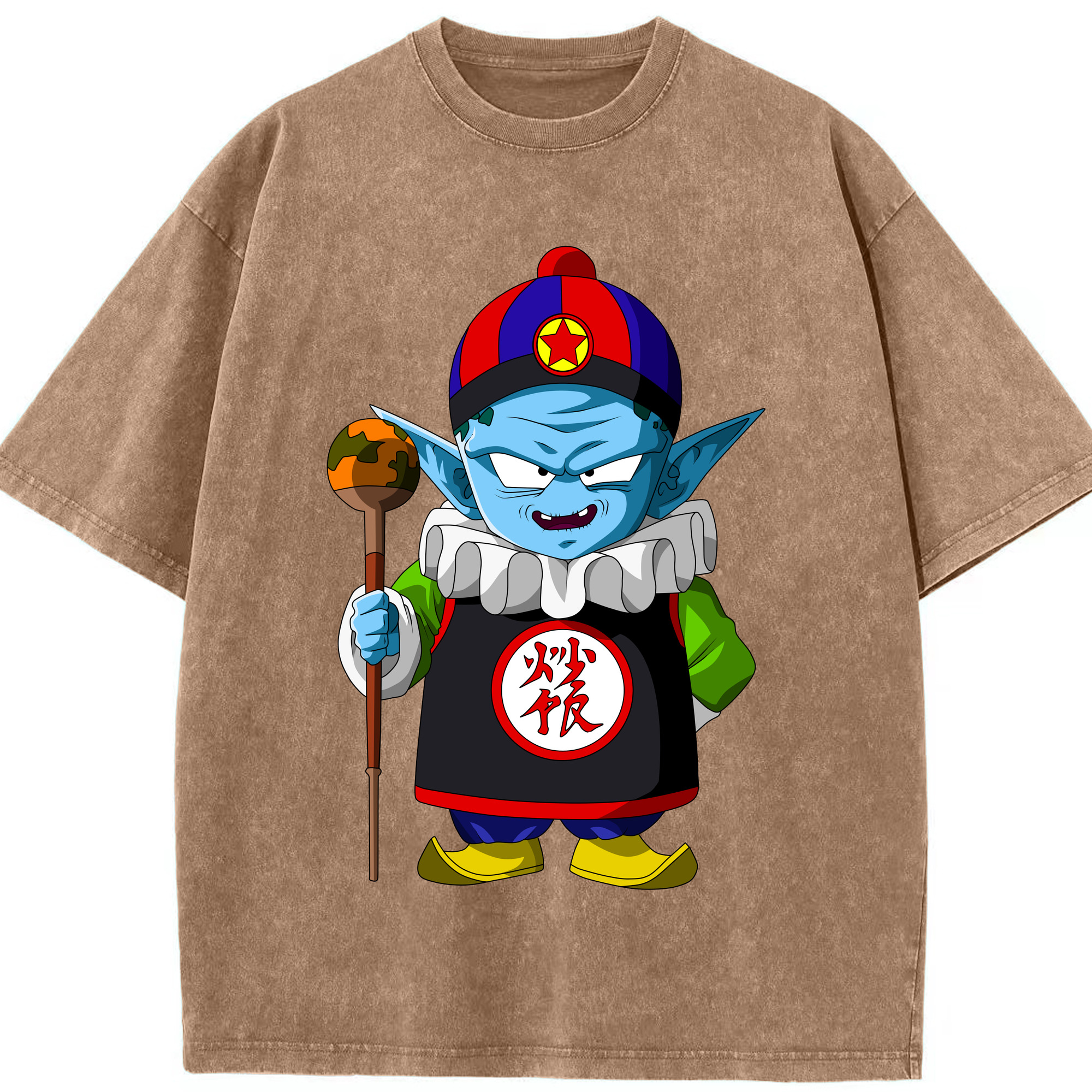 （画像用） ドラゴンボール DRAGON BALL 綿100% ヴィンテージ風 半袖Tシャツ（フロントプリント）
