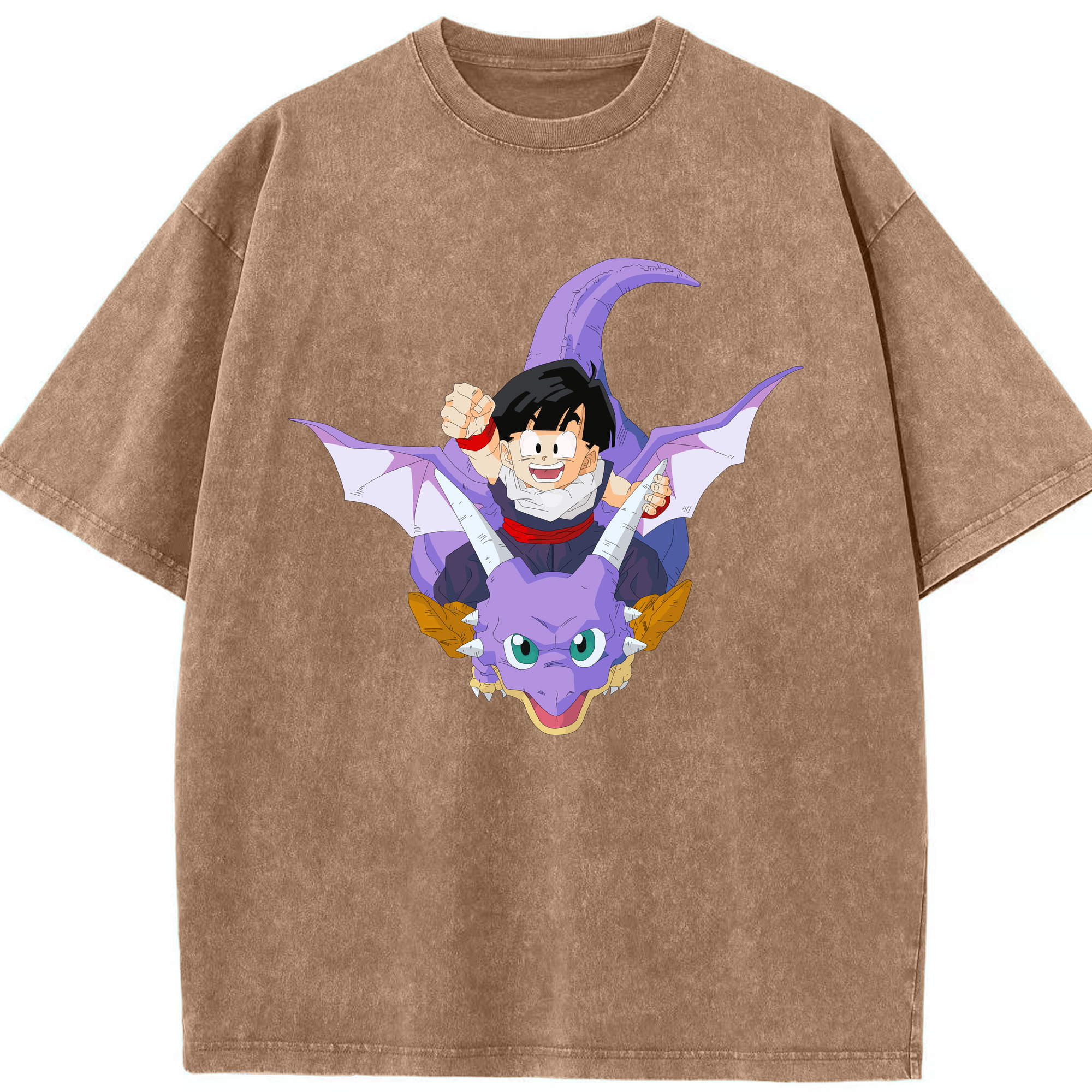 （画像用） ドラゴンボール DRAGON BALL 綿100% ヴィンテージ風 半袖Tシャツ（フロントプリント）