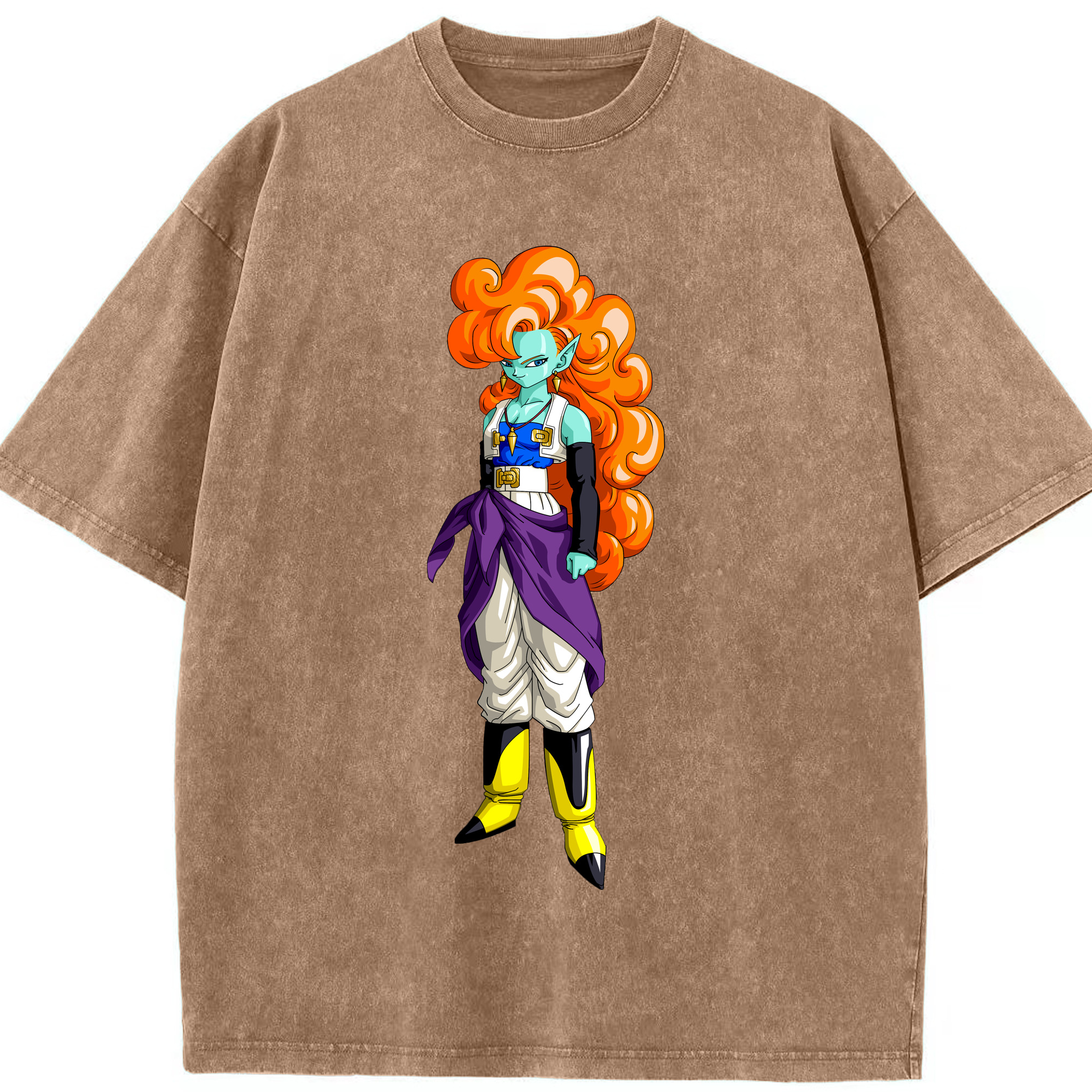 （画像用） ドラゴンボール DRAGON BALL 綿100% ヴィンテージ風 半袖Tシャツ（フロントプリント）
