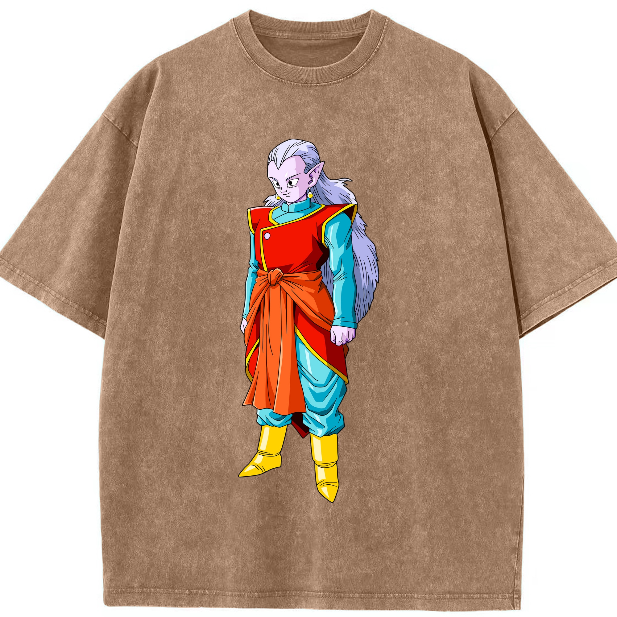 （画像用） ドラゴンボール DRAGON BALL 綿100% ヴィンテージ風 半袖Tシャツ（フロントプリント）