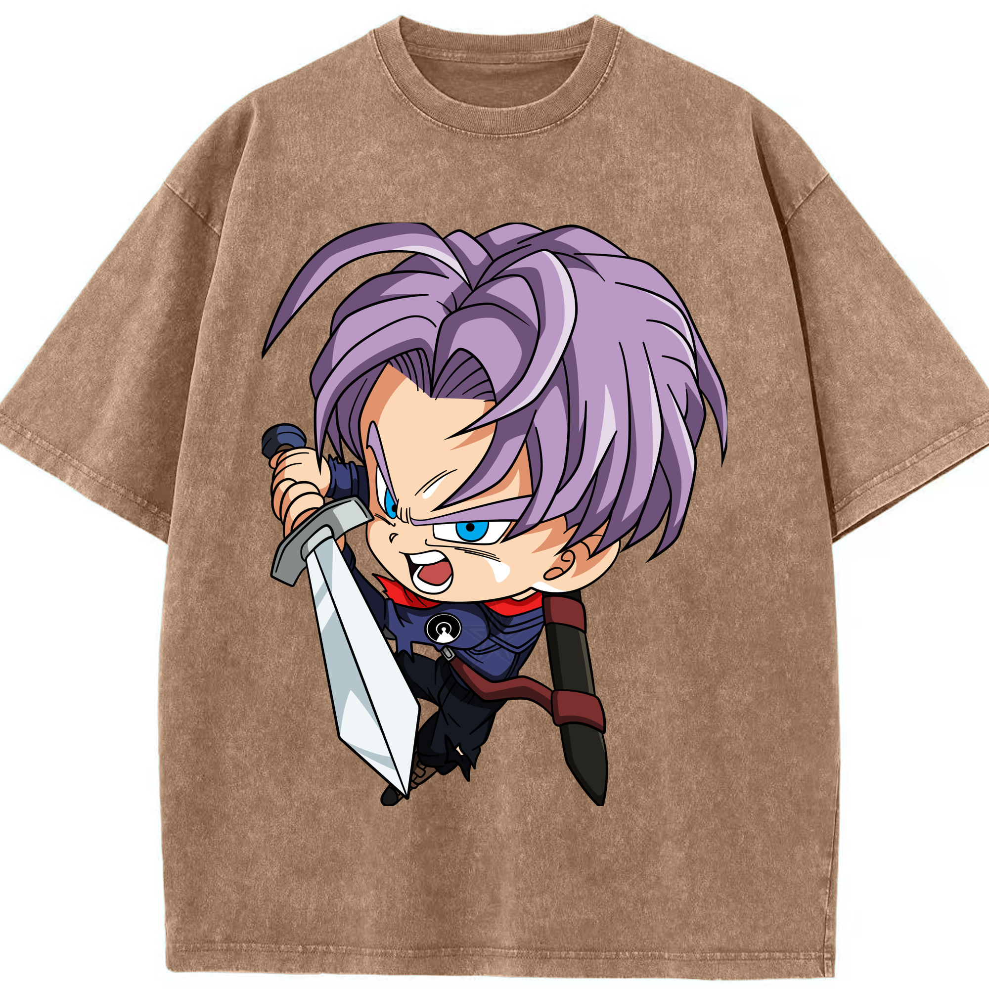 （画像用） ドラゴンボール DRAGON BALL 綿100% ヴィンテージ風 半袖Tシャツ（フロントプリント）