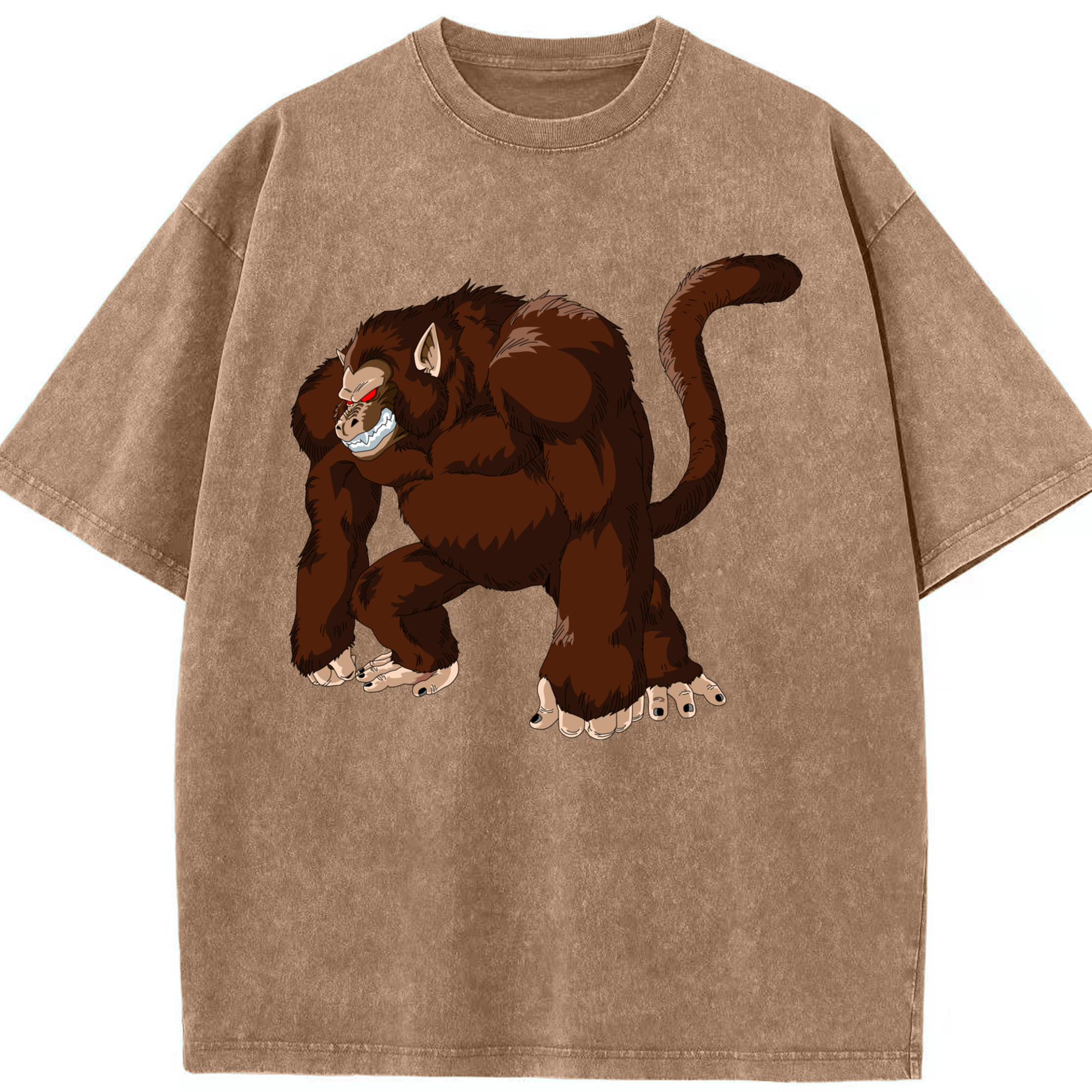 （画像用） ドラゴンボール DRAGON BALL 綿100% ヴィンテージ風 半袖Tシャツ（フロントプリント）