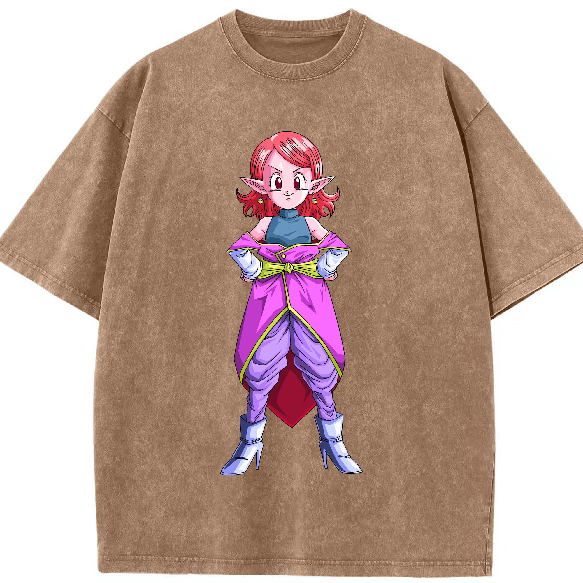 （画像用） ドラゴンボール DRAGON BALL 綿100% ヴィンテージ風 半袖Tシャツ（フロントプリント）