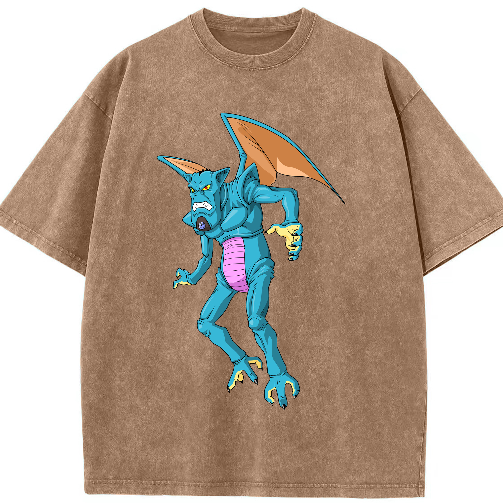 （画像用） ドラゴンボール DRAGON BALL 綿100% ヴィンテージ風 半袖Tシャツ（フロントプリント）