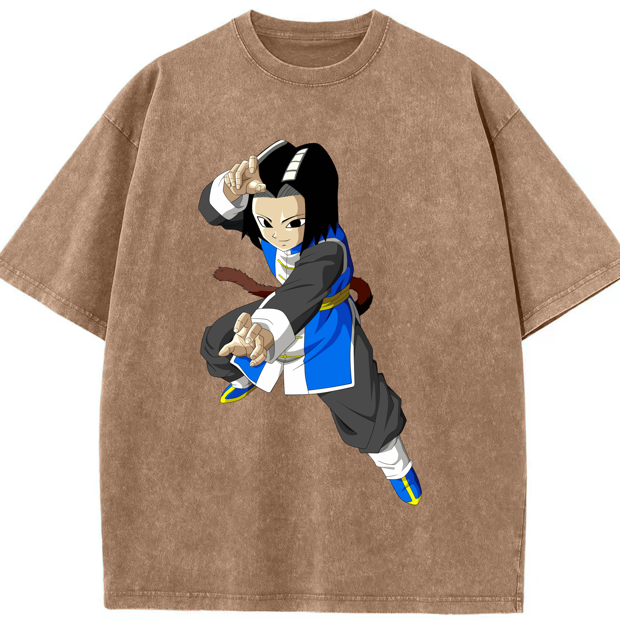 （画像用） ドラゴンボール DRAGON BALL 綿100% ヴィンテージ風 半袖Tシャツ（フロントプリント）
