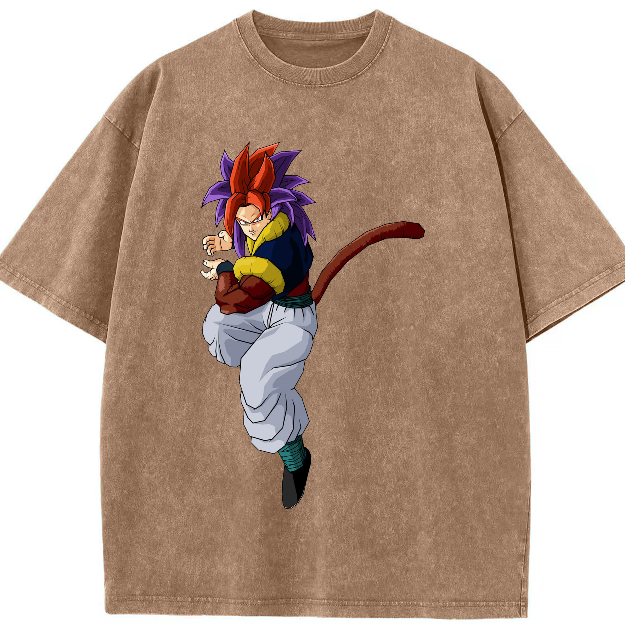 （画像用） ドラゴンボール DRAGON BALL 綿100% ヴィンテージ風 半袖Tシャツ（フロントプリント）
