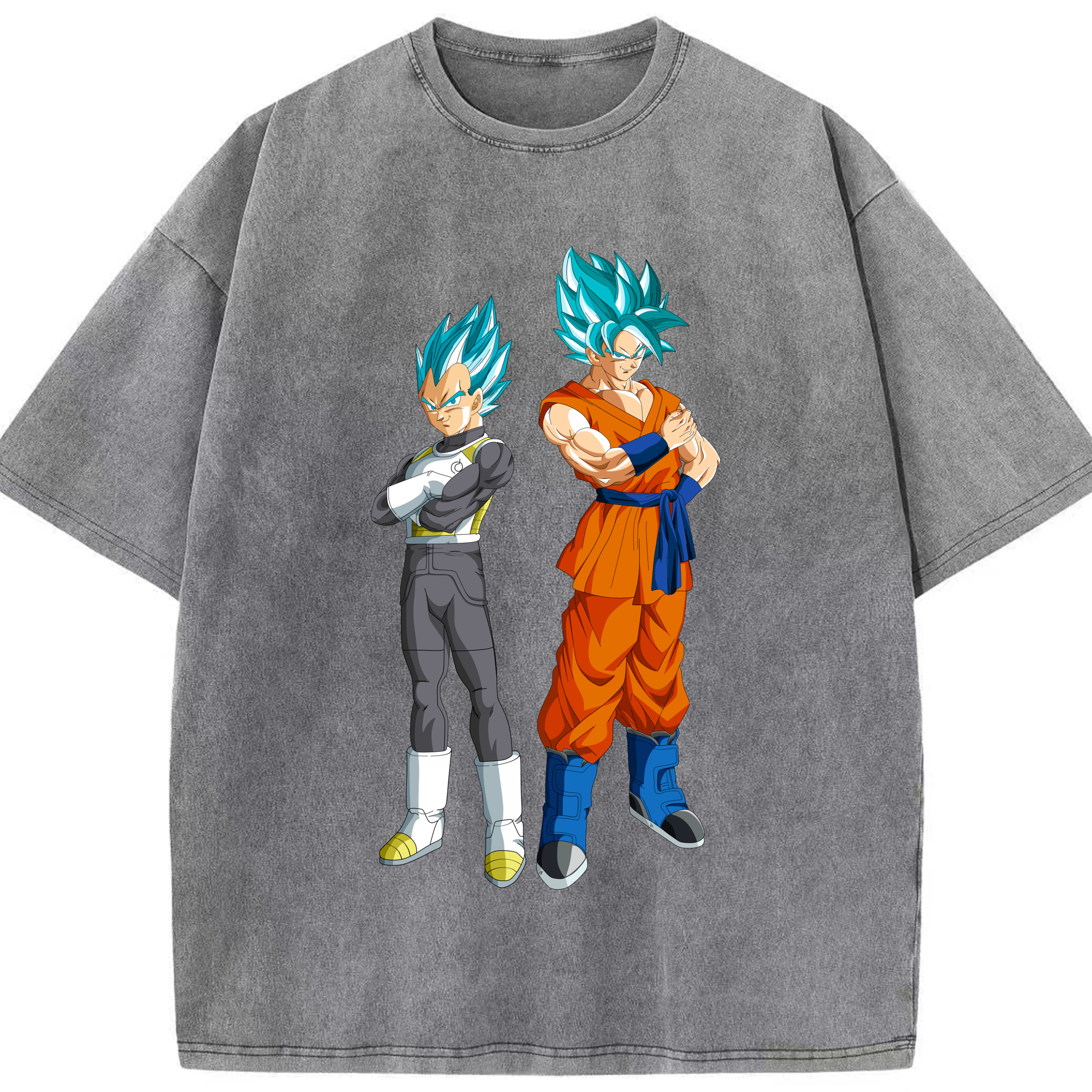 （画像用） ドラゴンボール DRAGON BALL 綿100% ヴィンテージ風 半袖Tシャツ（フロントプリント）