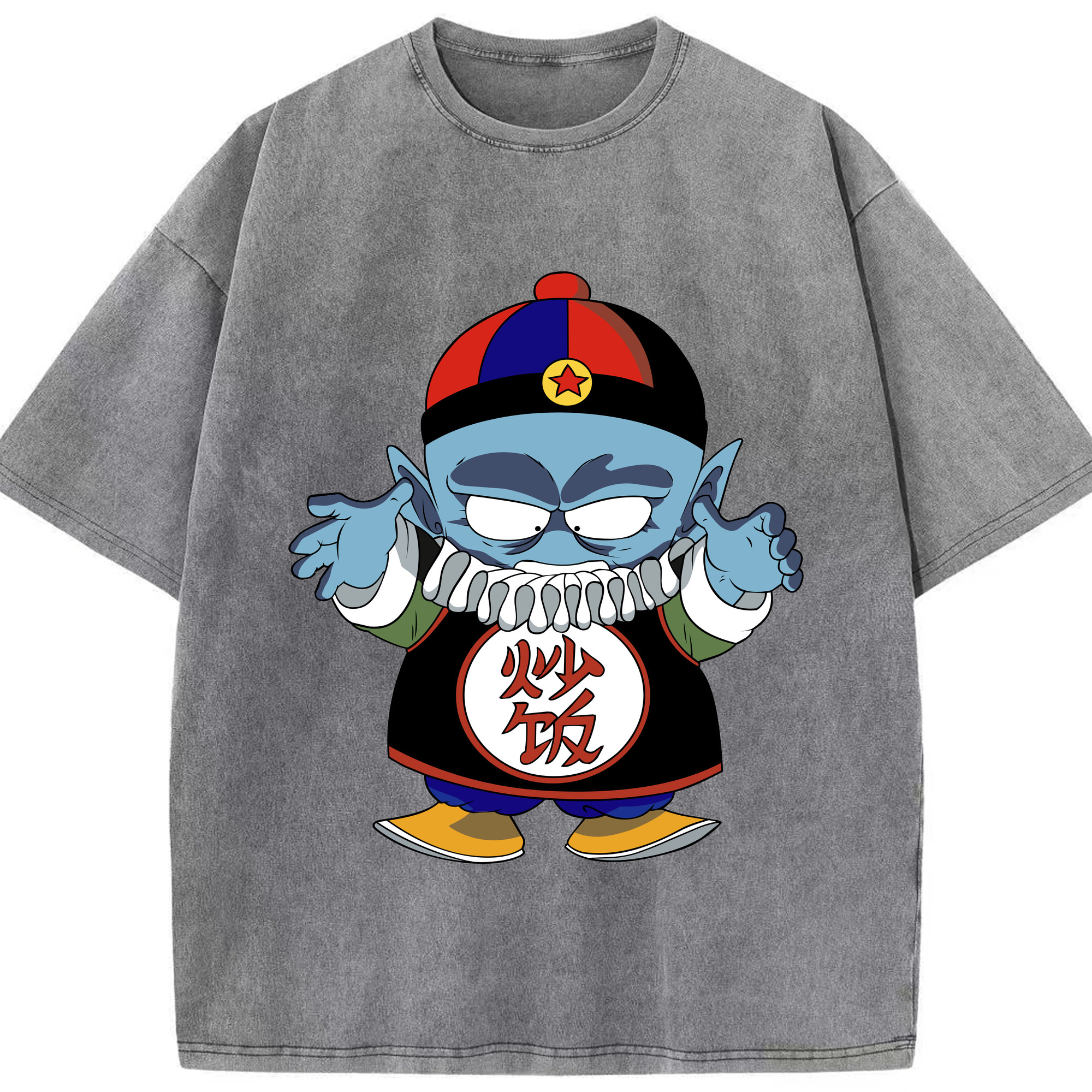 （画像用） ドラゴンボール DRAGON BALL 綿100% ヴィンテージ風 半袖Tシャツ（フロントプリント）