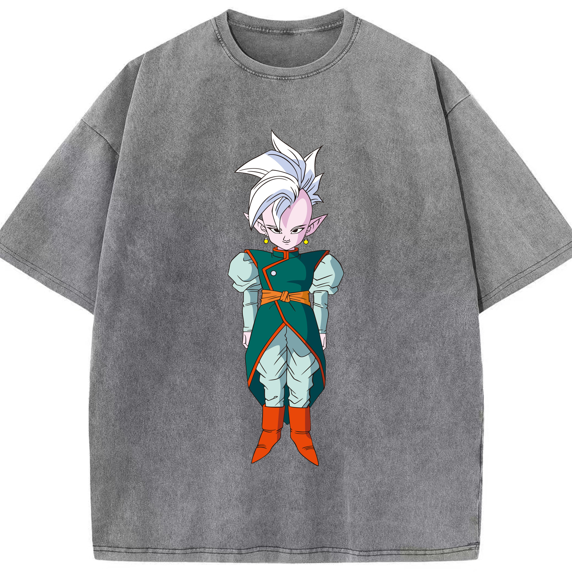 （画像用） ドラゴンボール DRAGON BALL 綿100% ヴィンテージ風 半袖Tシャツ（フロントプリント）