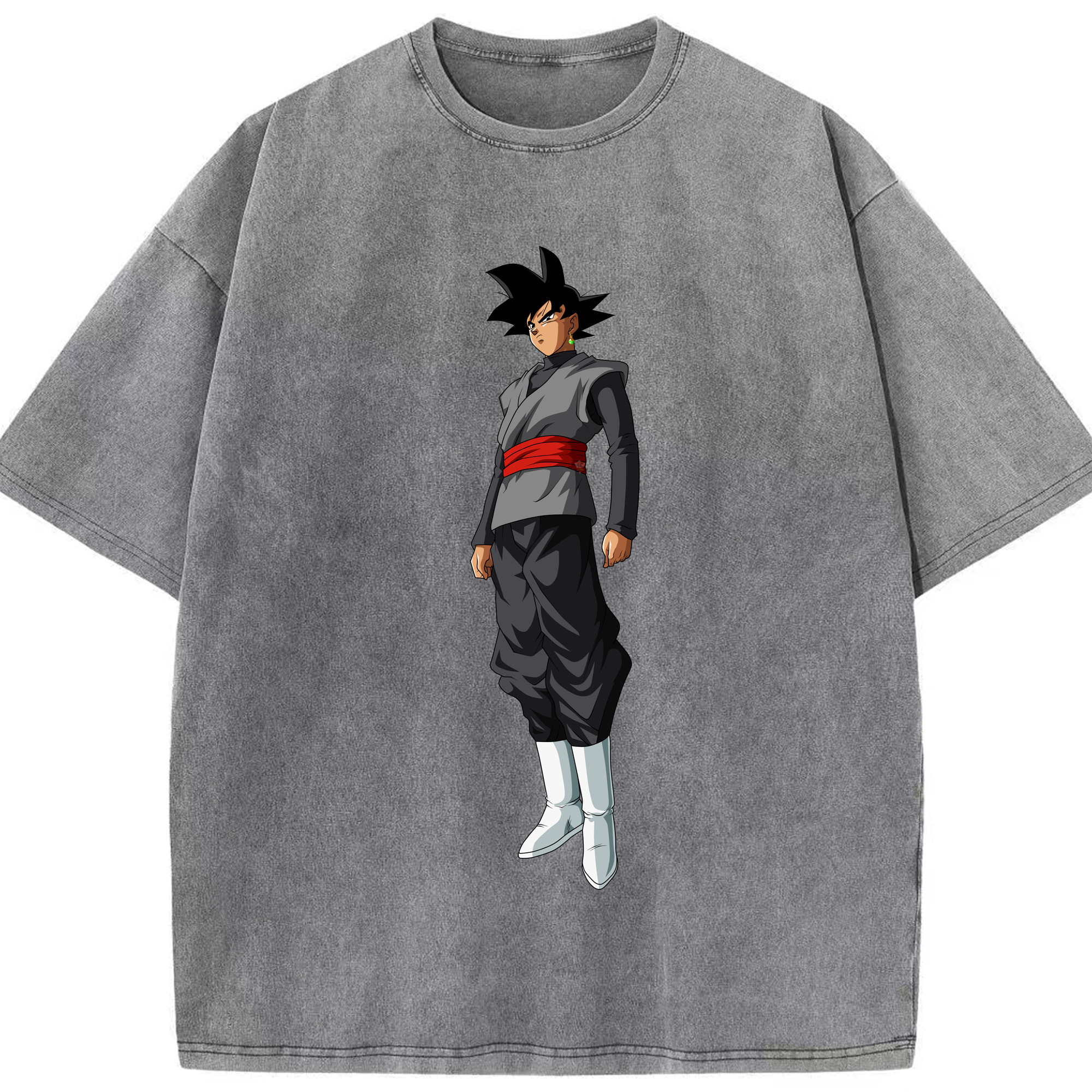 （画像用） ドラゴンボール ベジータ四世（Bejīta Yonsei）DRAGON BALL Vegeta IV 綿100% ヴィンテージ風 半袖Tシャツ（フロントプリント）
