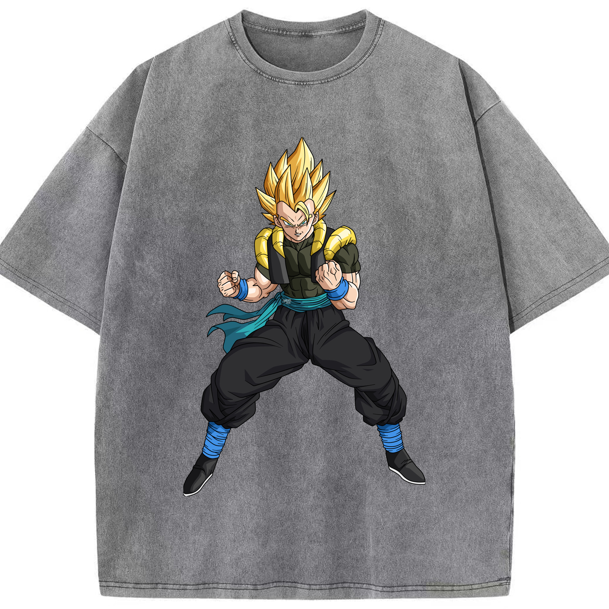 （画像用） ドラゴンボール ベジータ四世（Bejīta Yonsei）DRAGON BALL Vegeta IV 綿100% ヴィンテージ風 半袖Tシャツ（フロントプリント）