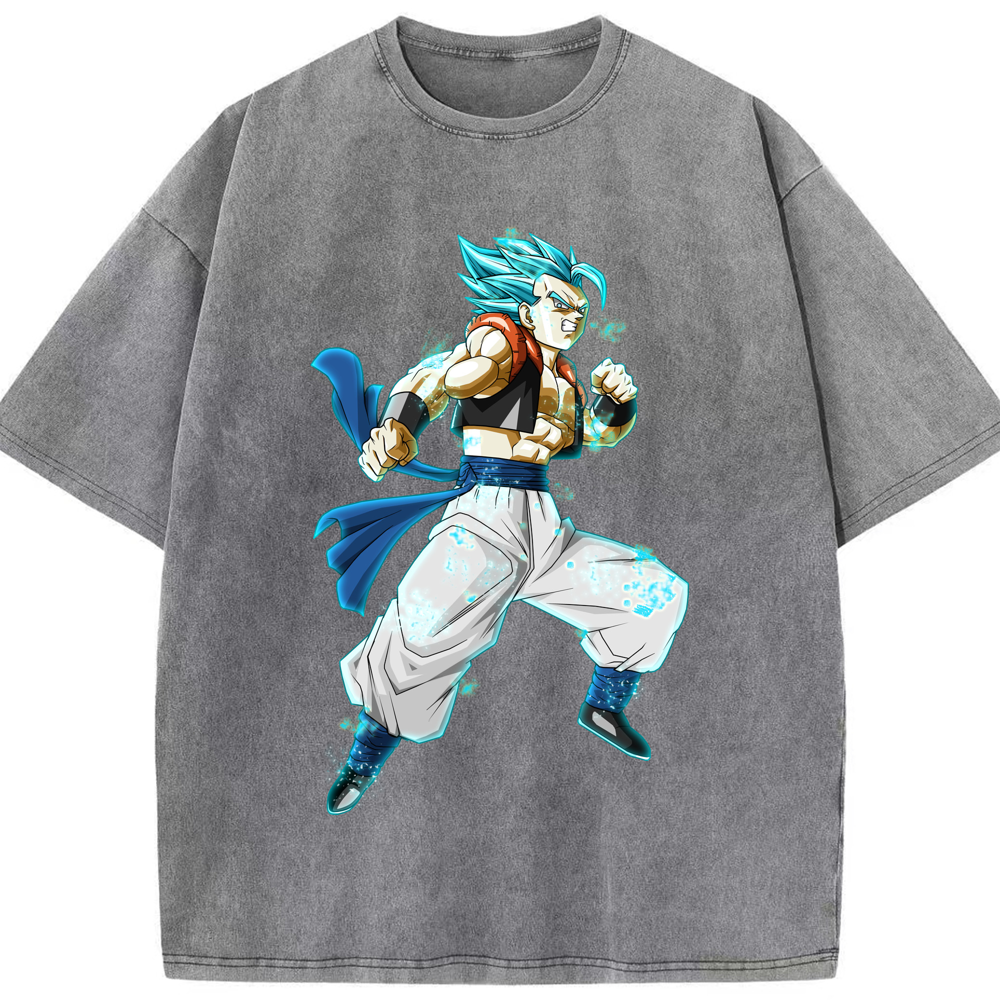（画像用） ドラゴンボール ベジータ四世（Bejīta Yonsei）DRAGON BALL Vegeta IV 綿100% ヴィンテージ風 半袖Tシャツ（フロントプリント）
