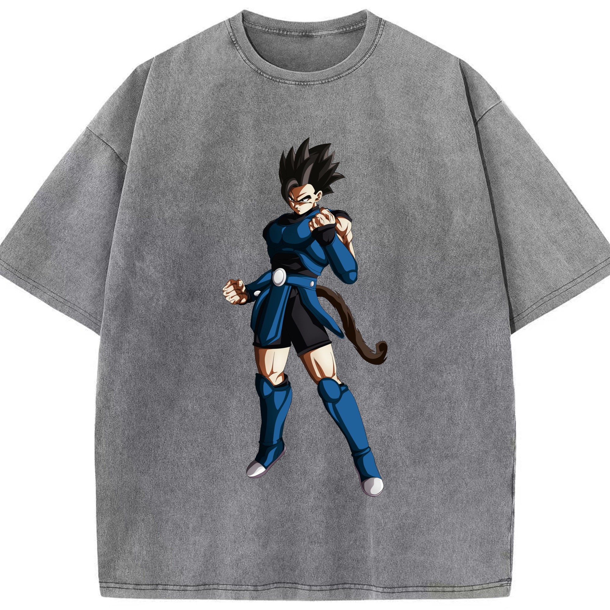 （画像用） ドラゴンボール 孫 悟飯（そんごはん）DRAGON BALL Son Gohan 綿100% ヴィンテージ風 半袖Tシャツ（フロントプリント）