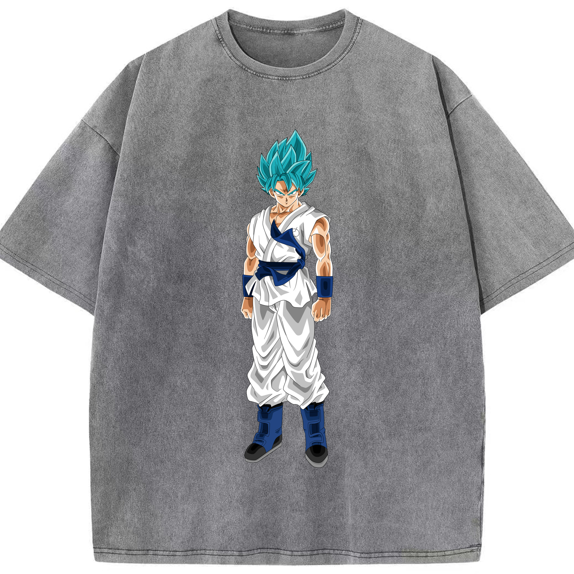（画像用） ドラゴンボール 孫 悟飯（そんごはん）DRAGON BALL Son Gohan 綿100% ヴィンテージ風 半袖Tシャツ（フロントプリント）