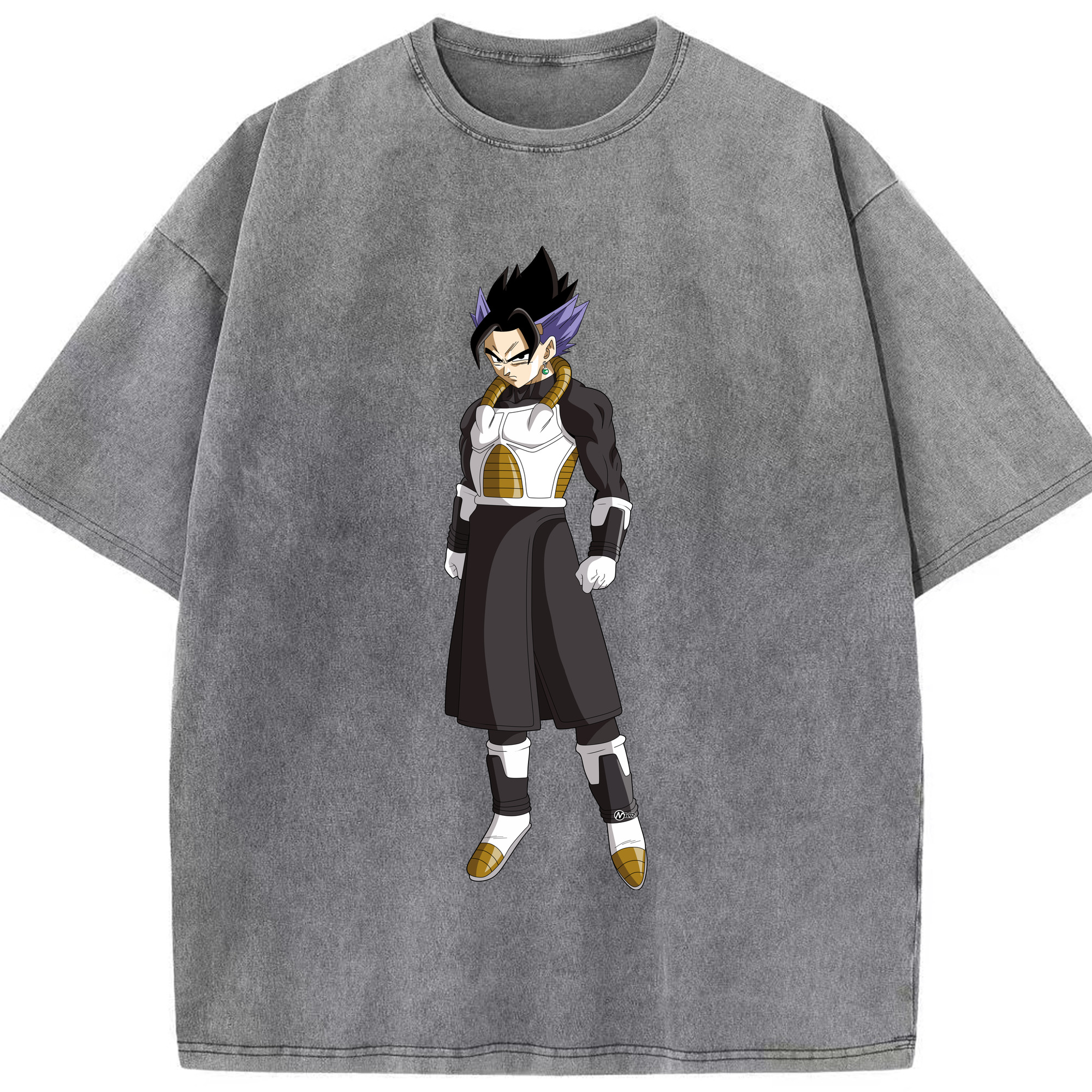 （画像用） ドラゴンボール ベジット DRAGON BALL Vegetto 綿100% ヴィンテージ風 半袖Tシャツ（フロントプリント）