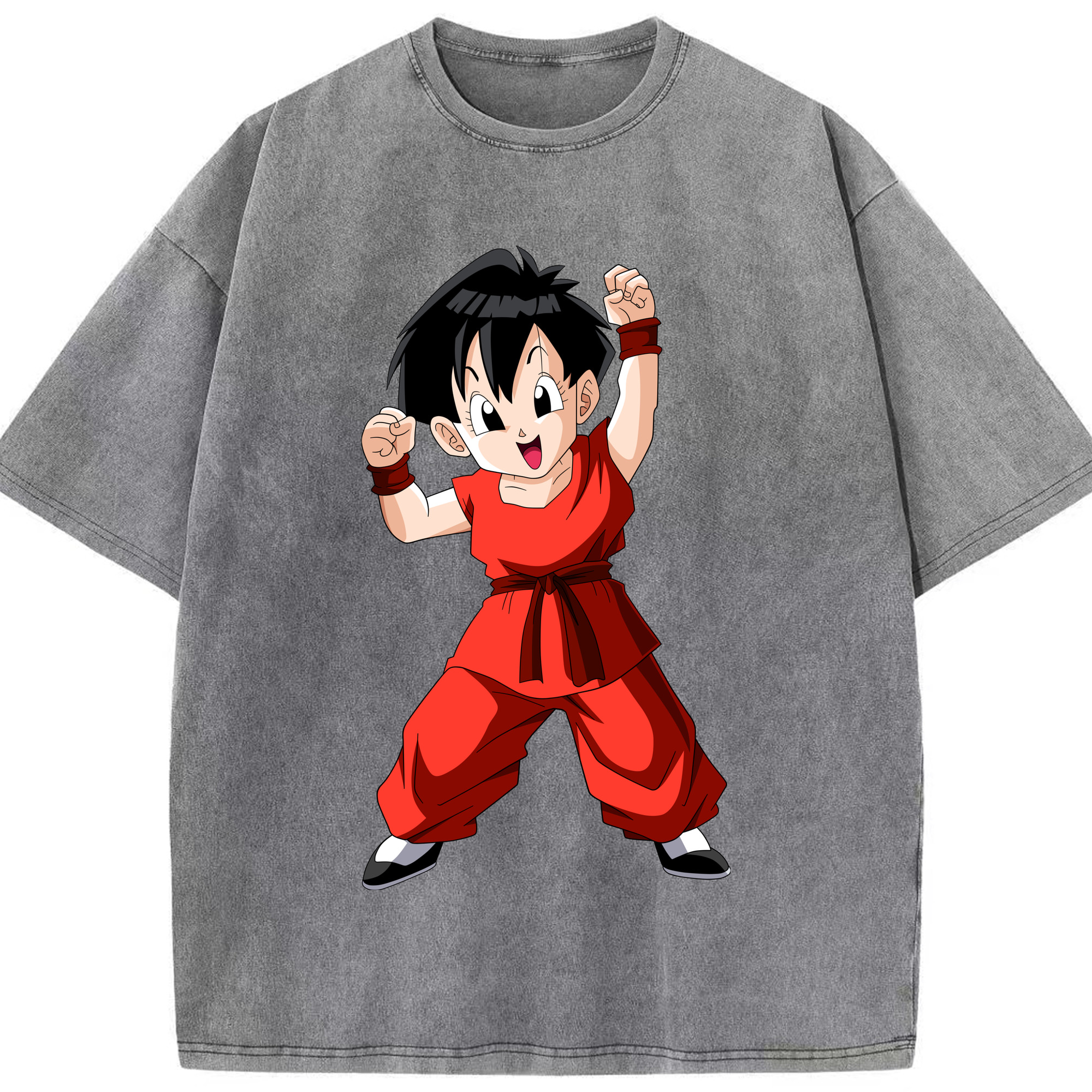 （画像用） ドラゴンボール パン DRAGON BALL Pan 綿100% ヴィンテージ風 半袖Tシャツ（フロントプリント）