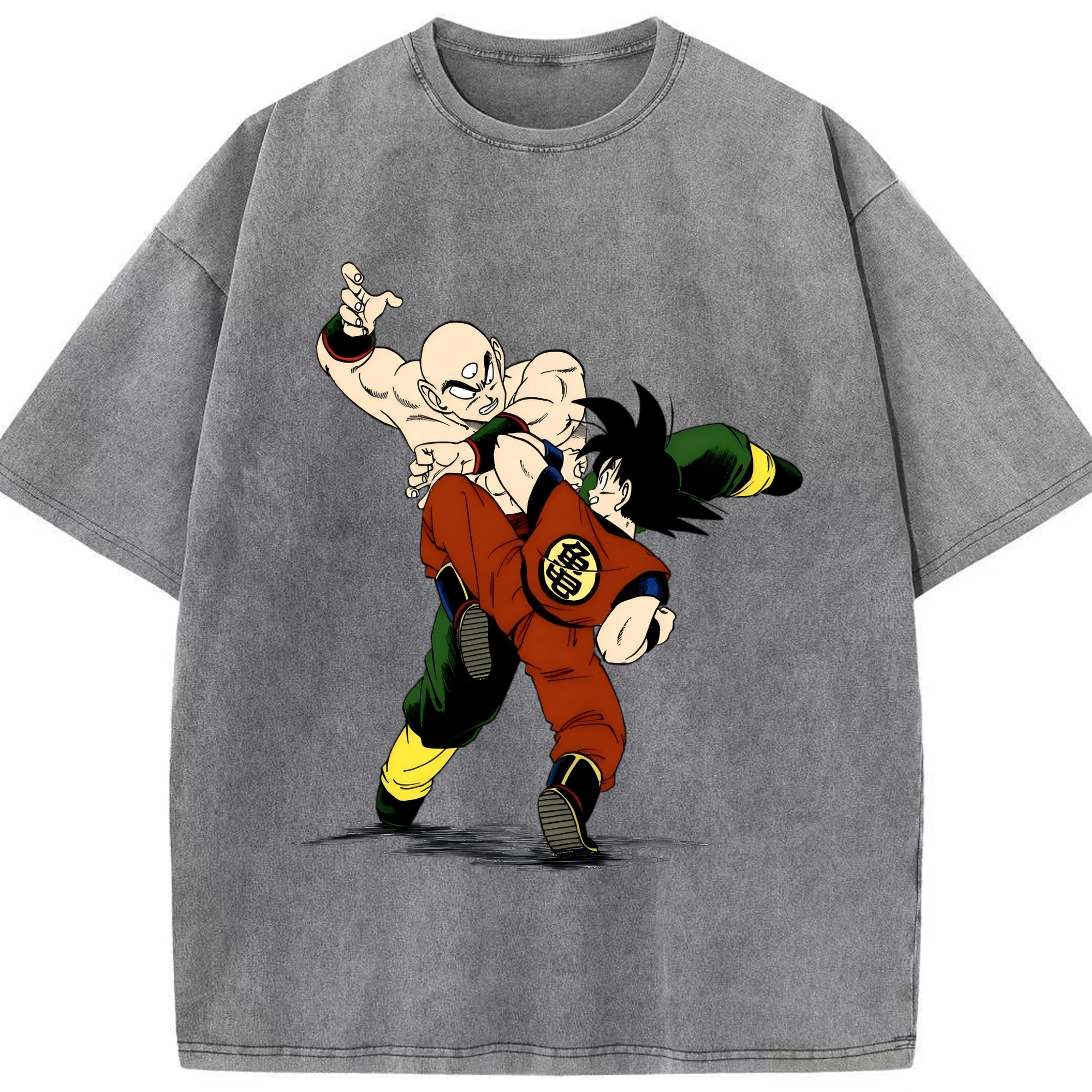 （画像用） ドラゴンボール DRAGON BALL 綿100% ヴィンテージ風 半袖Tシャツ（フロントプリント）