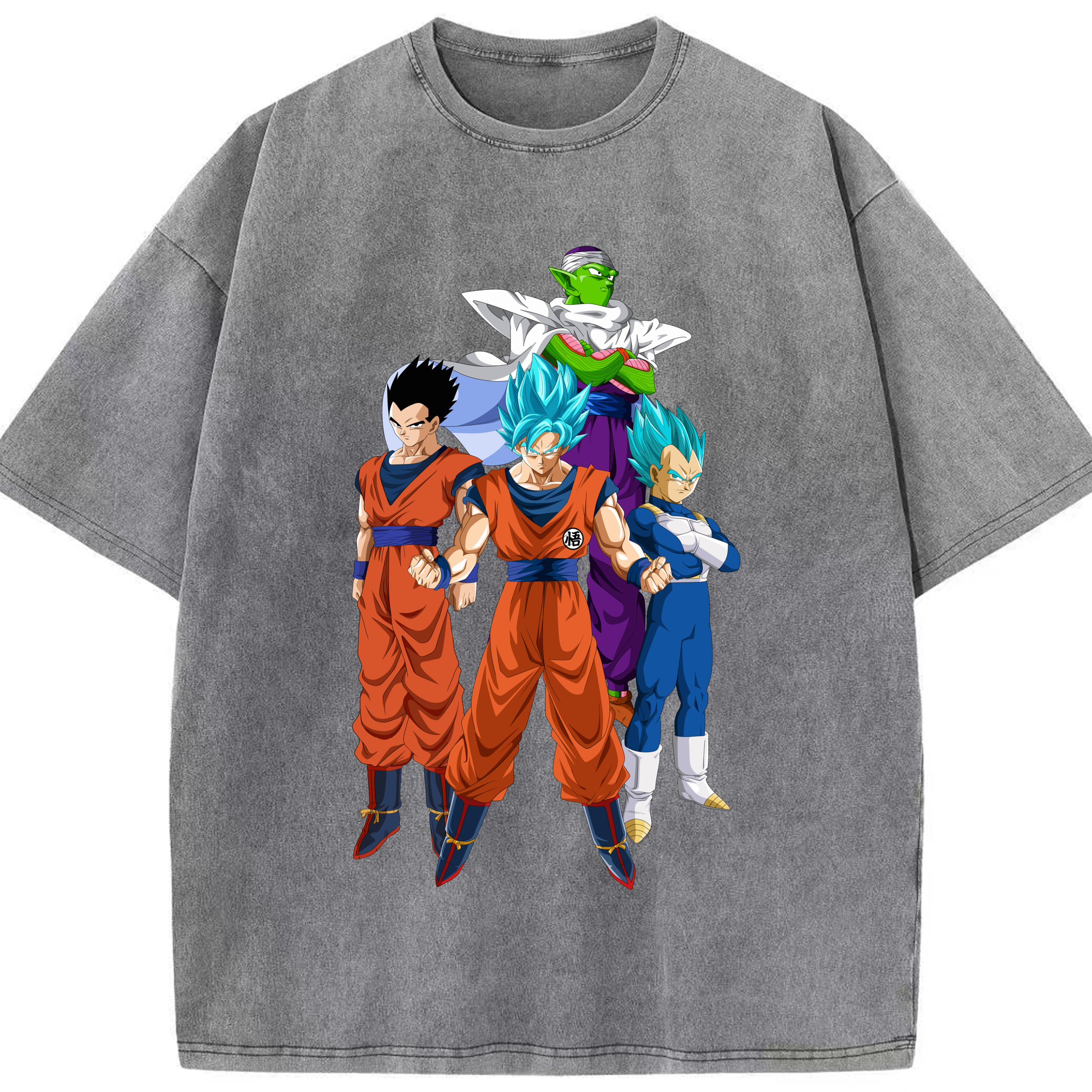 （画像用） ドラゴンボール DRAGON BALL 綿100% ヴィンテージ風 半袖Tシャツ（フロントプリント）