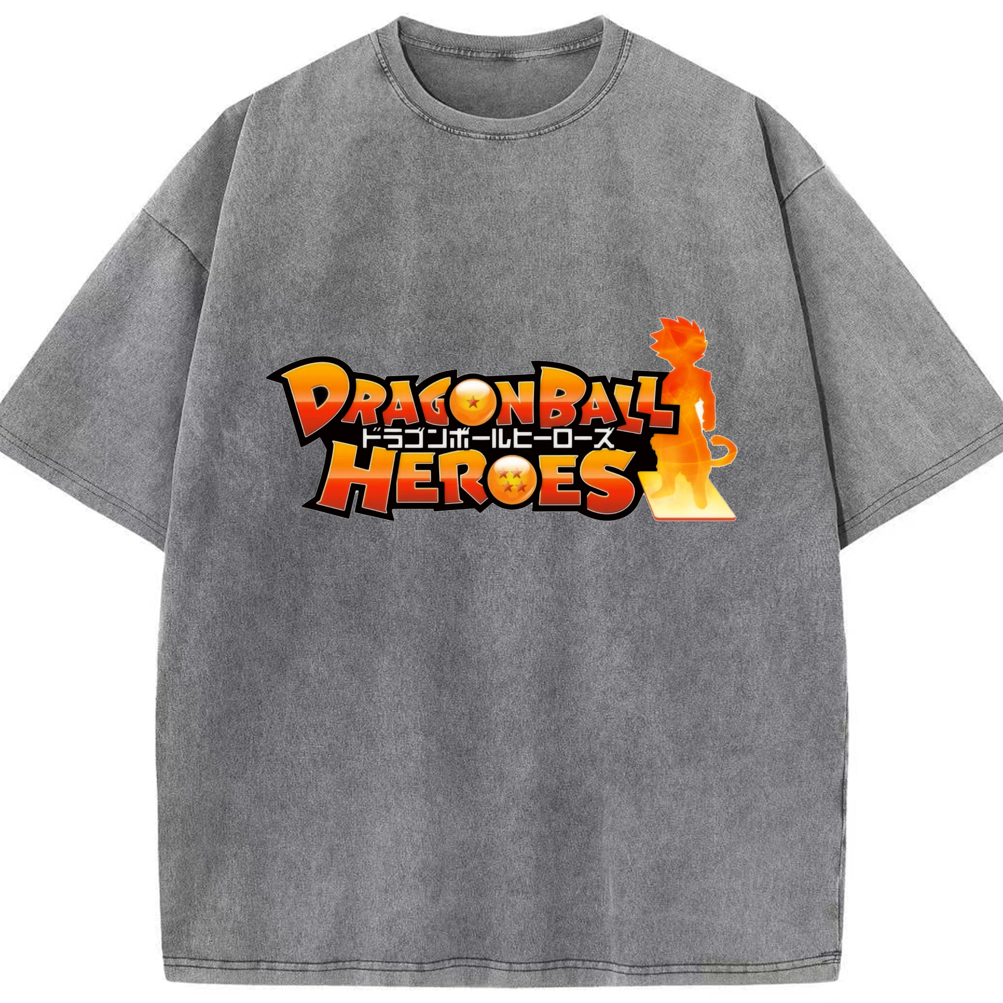 （画像用） ドラゴンボール DRAGON BALL 綿100% ヴィンテージ風 半袖Tシャツ（フロントプリント）