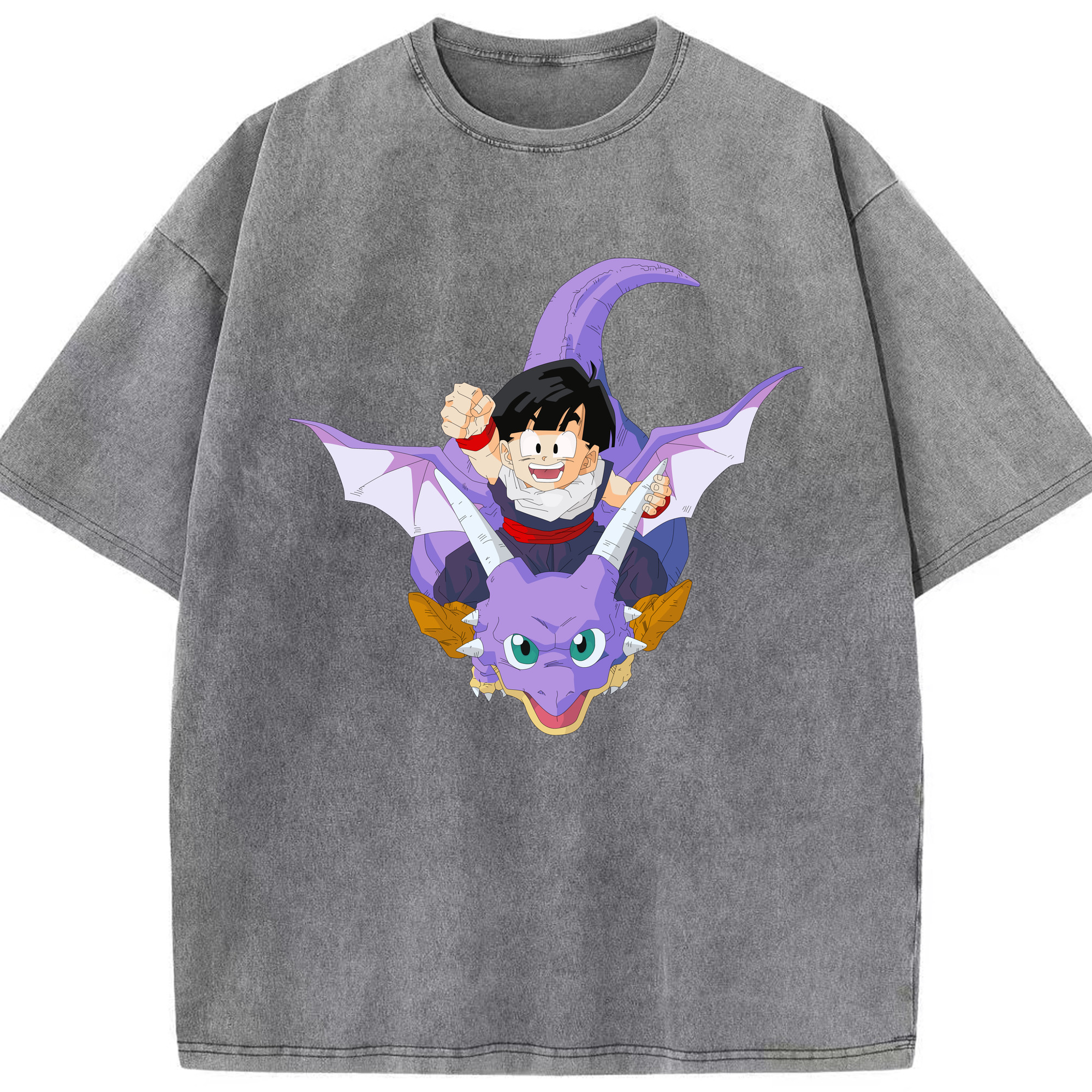 （画像用） ドラゴンボール DRAGON BALL 綿100% ヴィンテージ風 半袖Tシャツ（フロントプリント）