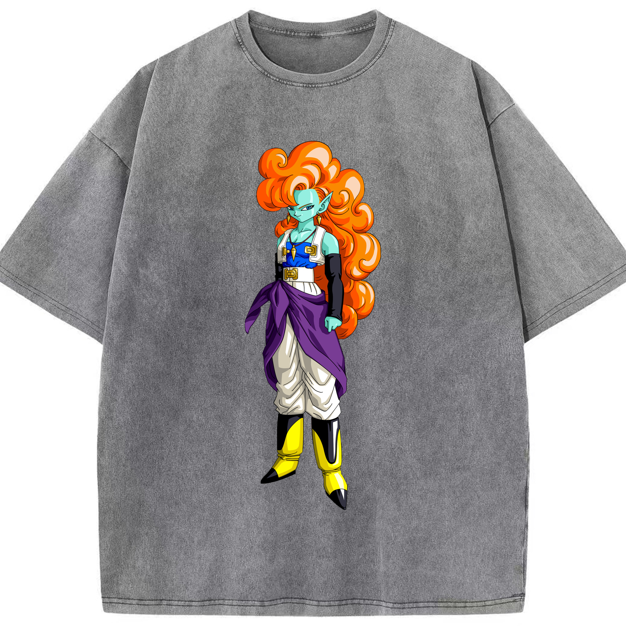（画像用） ドラゴンボール DRAGON BALL 綿100% ヴィンテージ風 半袖Tシャツ（フロントプリント）