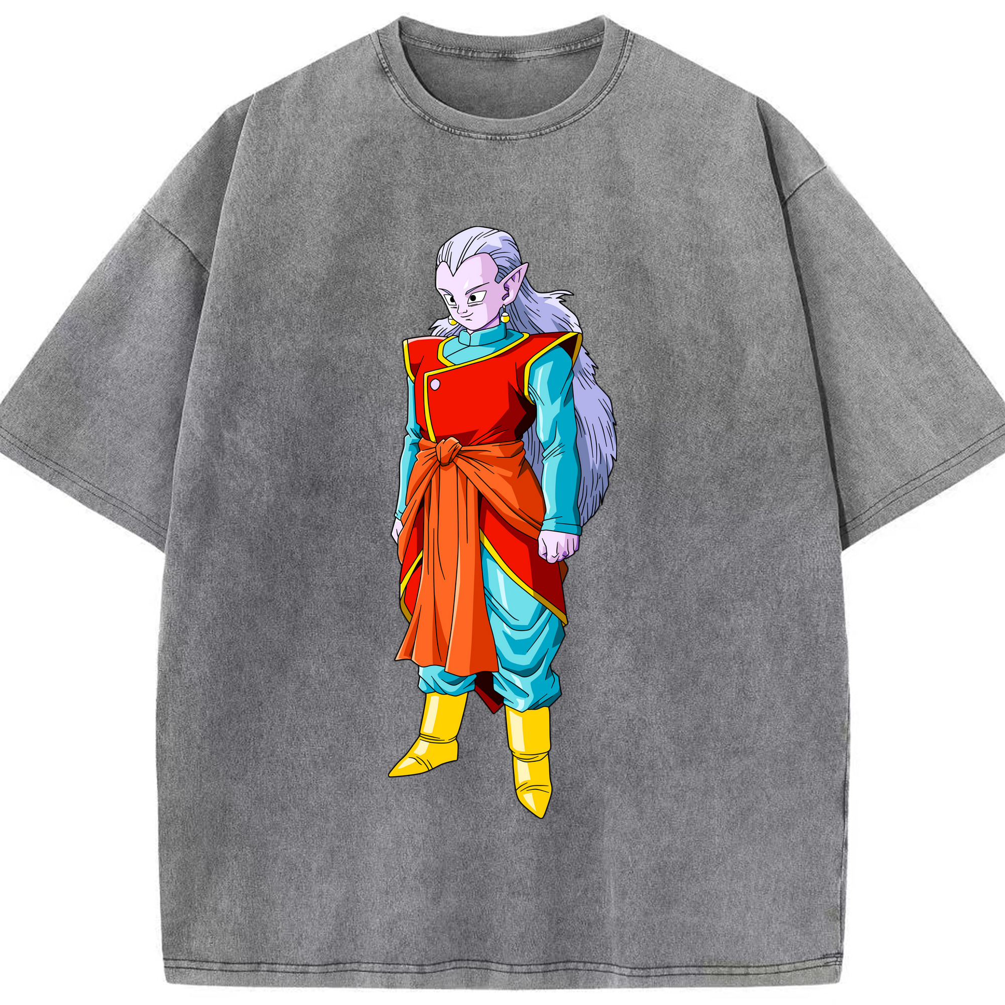 （画像用） ドラゴンボール DRAGON BALL 綿100% ヴィンテージ風 半袖Tシャツ（フロントプリント）