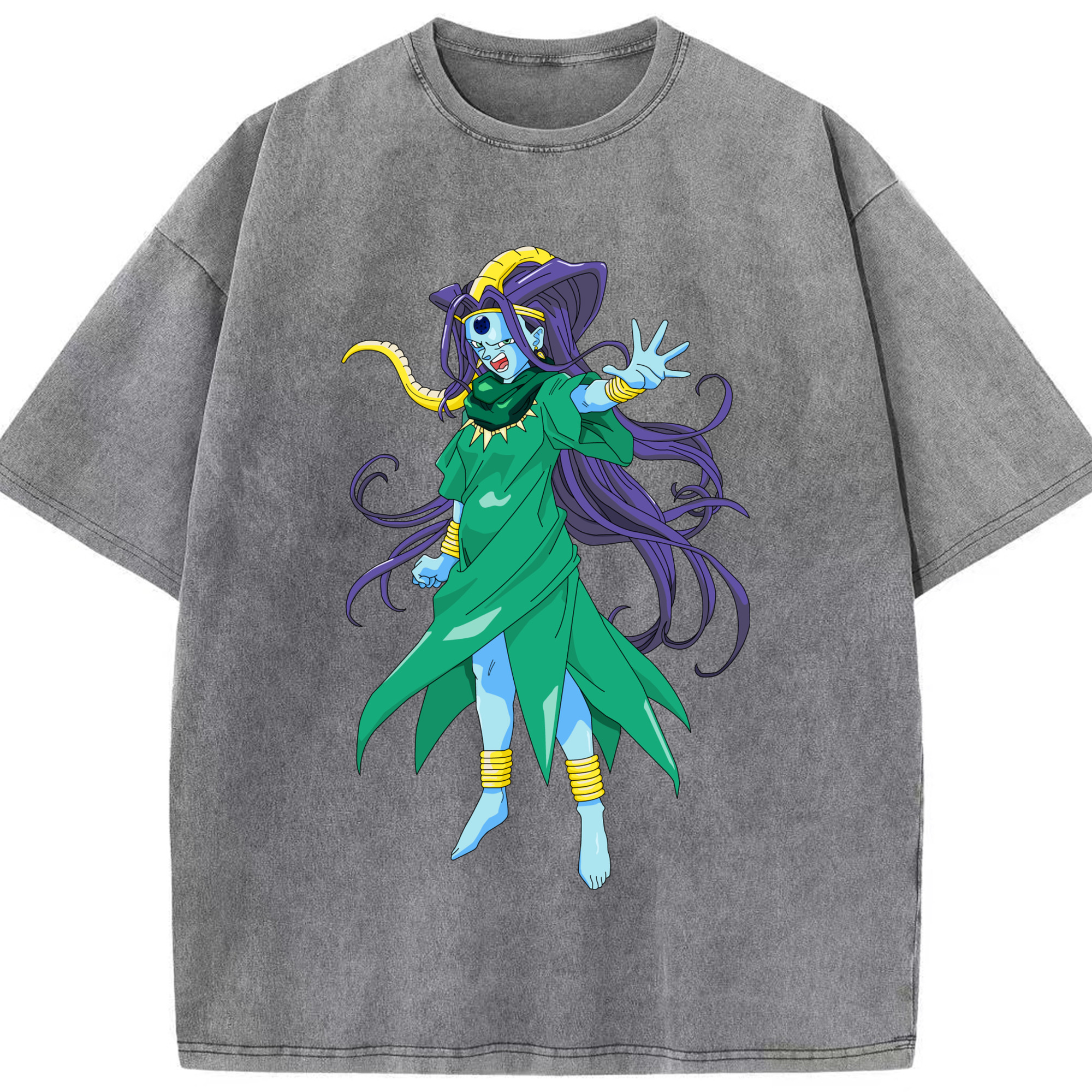 （画像用） ドラゴンボール DRAGON BALL 綿100% ヴィンテージ風 半袖Tシャツ（フロントプリント）