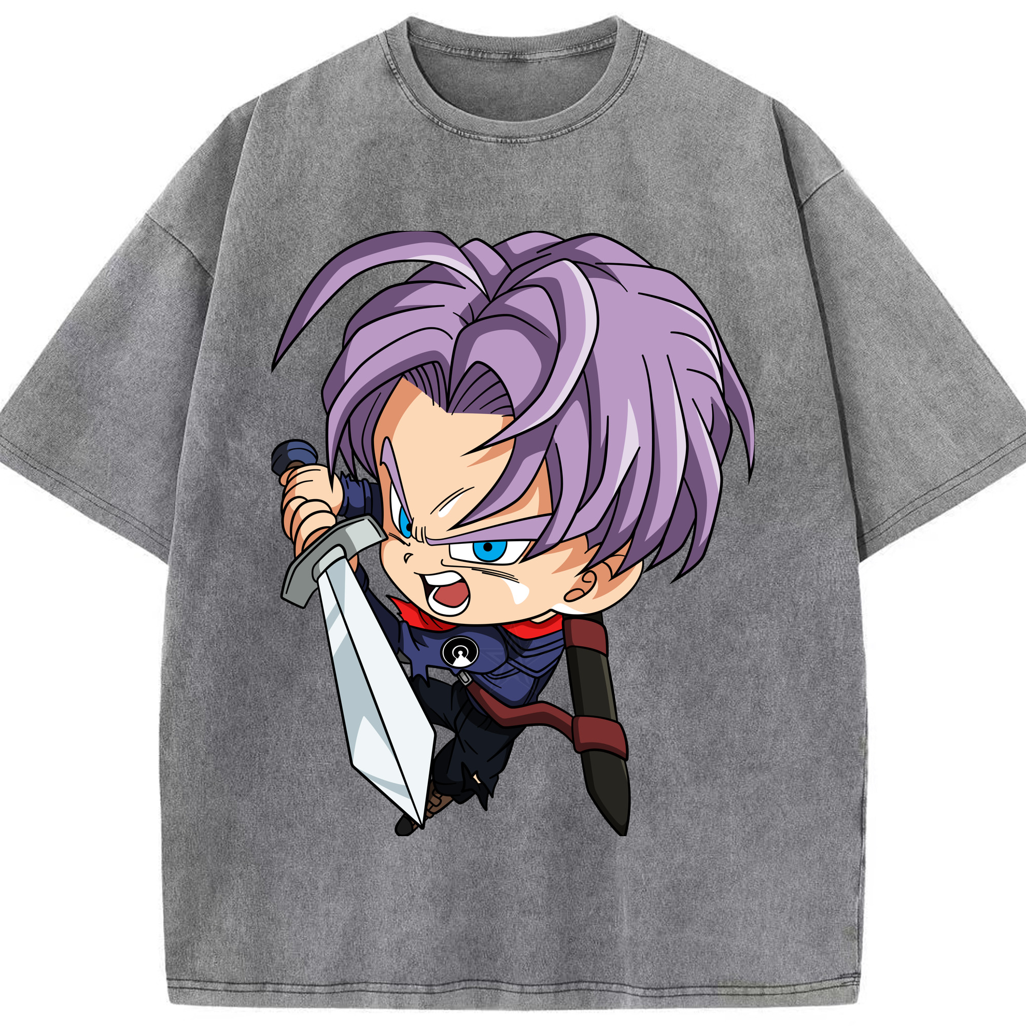 （画像用） ドラゴンボール DRAGON BALL 綿100% ヴィンテージ風 半袖Tシャツ（フロントプリント）