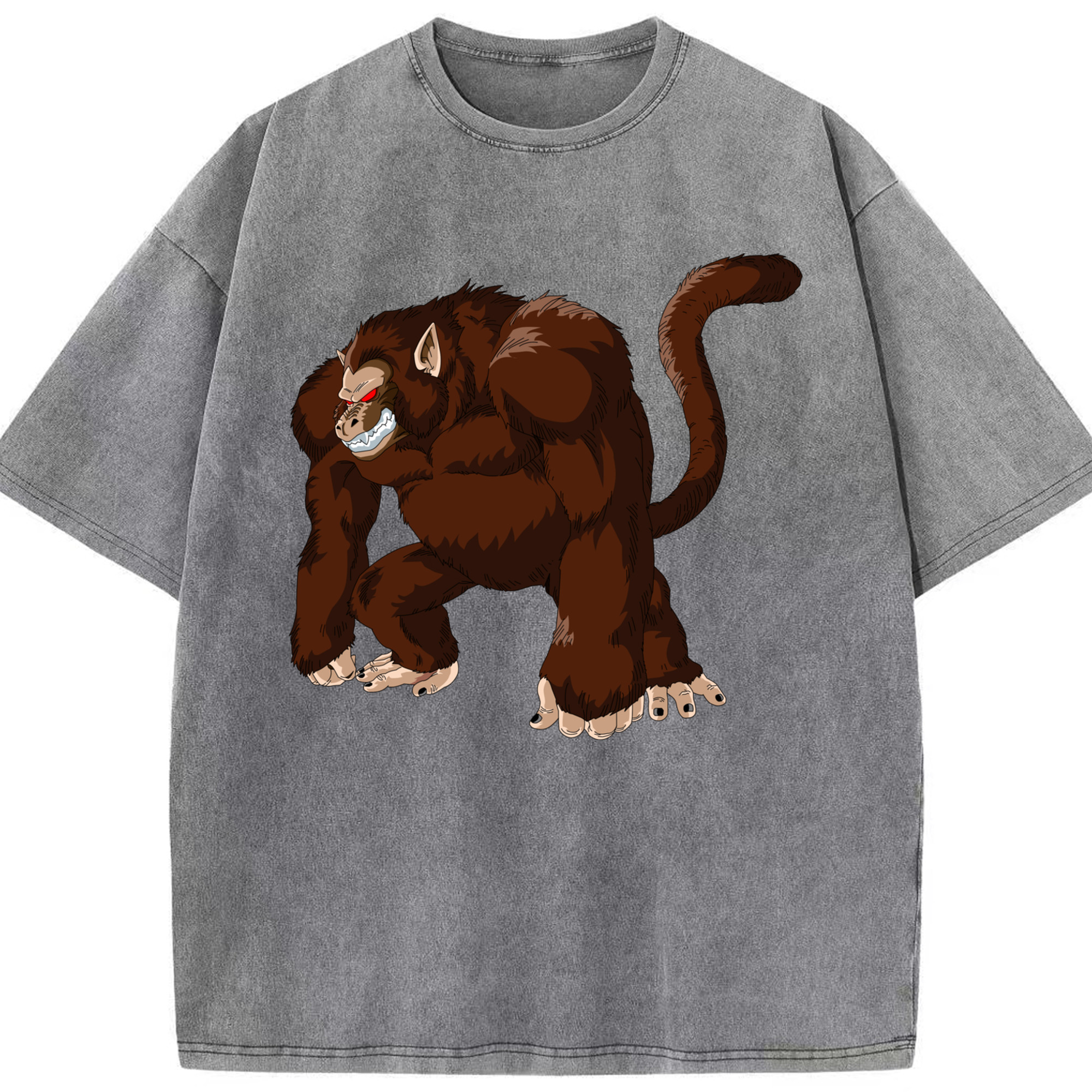 （画像用） ドラゴンボール DRAGON BALL 綿100% ヴィンテージ風 半袖Tシャツ（フロントプリント）