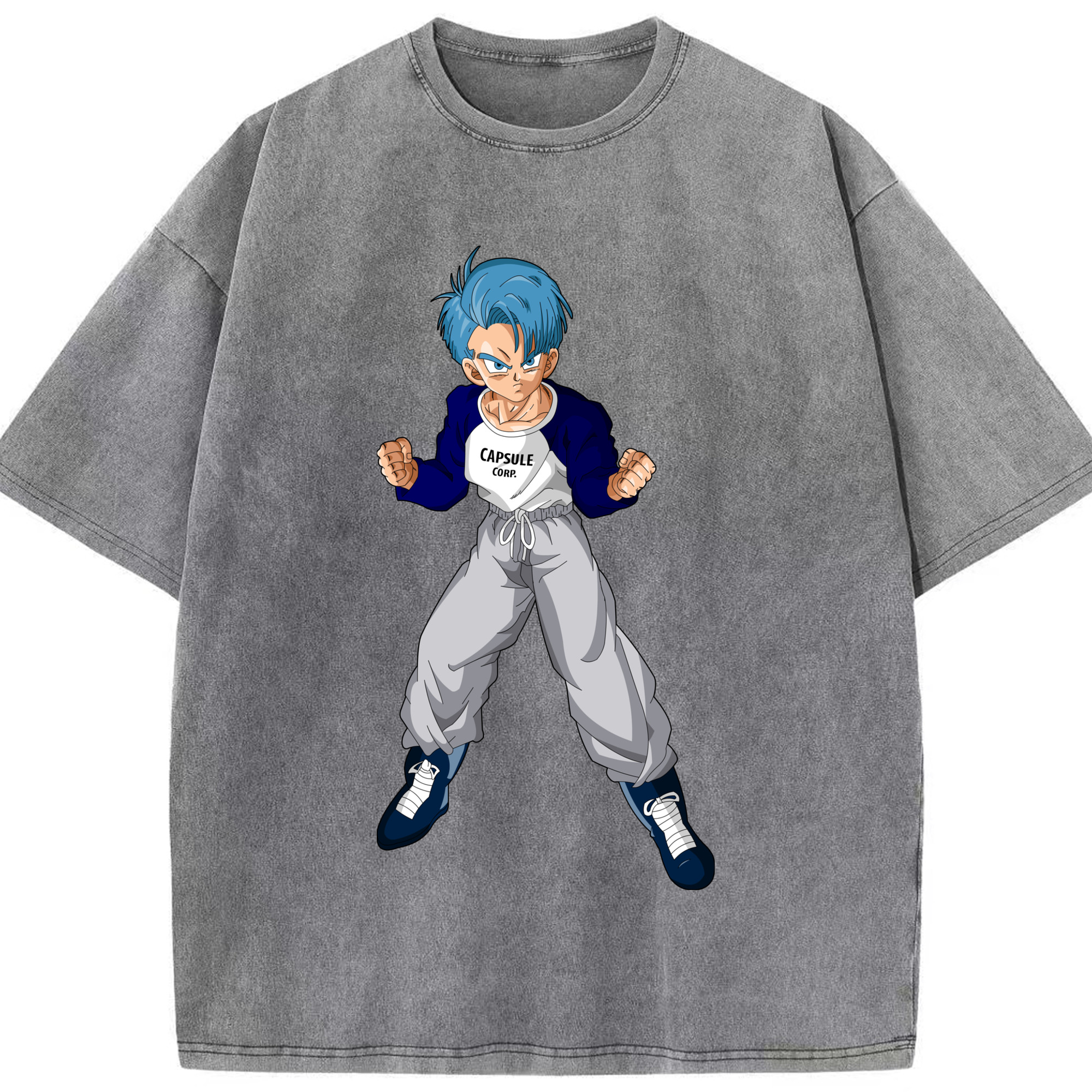 （画像用） ドラゴンボール DRAGON BALL 綿100% ヴィンテージ風 半袖Tシャツ（フロントプリント）