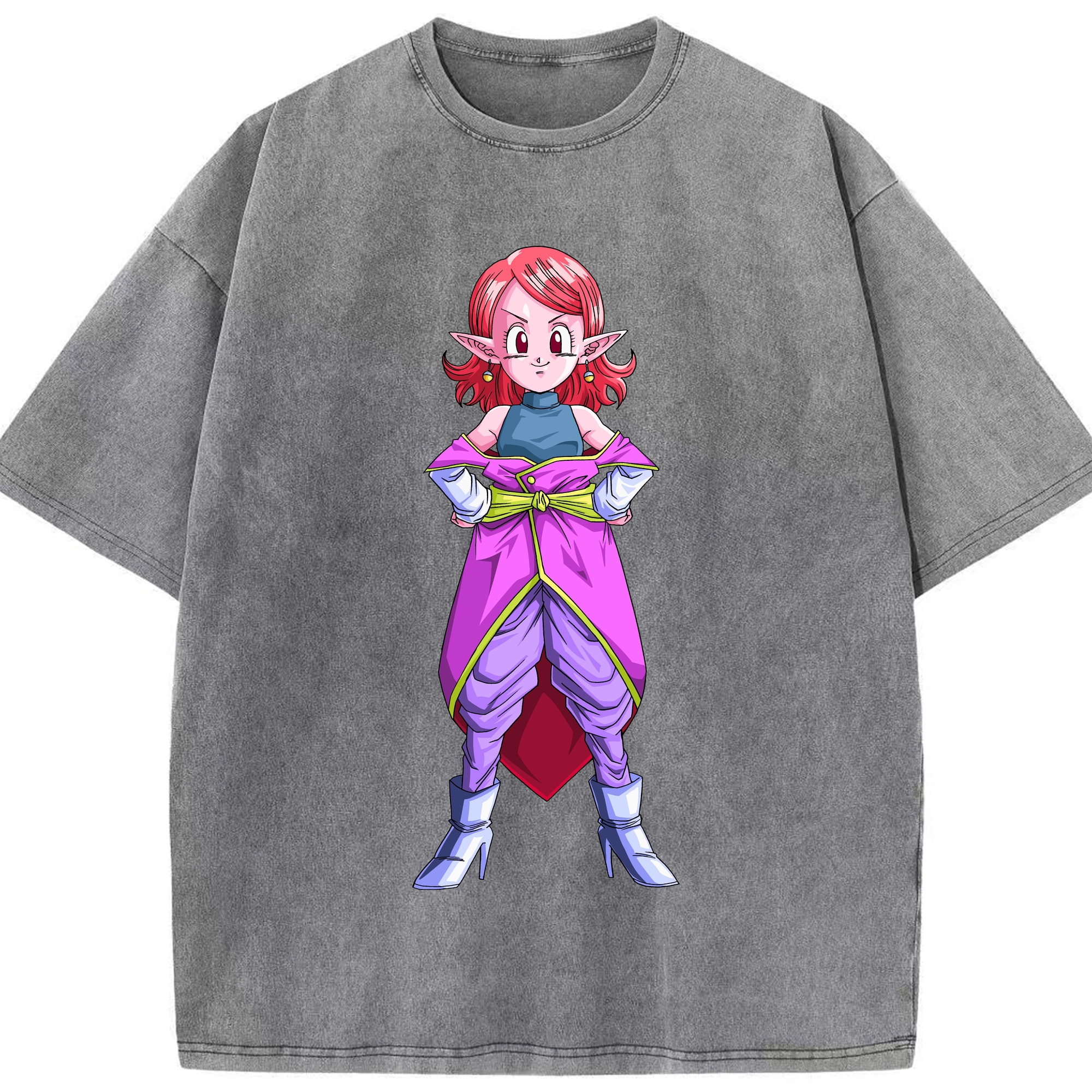 （画像用） ドラゴンボール DRAGON BALL 綿100% ヴィンテージ風 半袖Tシャツ（フロントプリント）